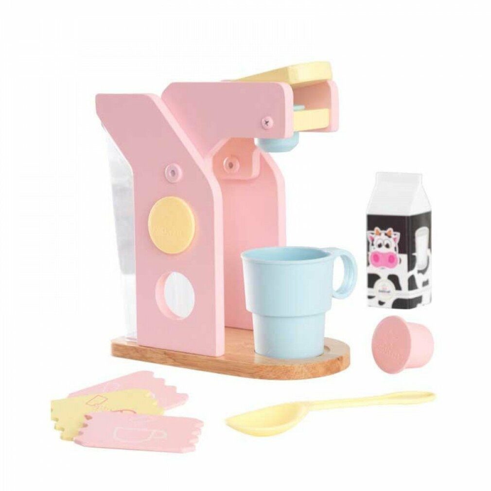 KidKraft® Spielgeschirr KIDKRAFT Kaffeemaschine mit Zubehör - pastellfarben