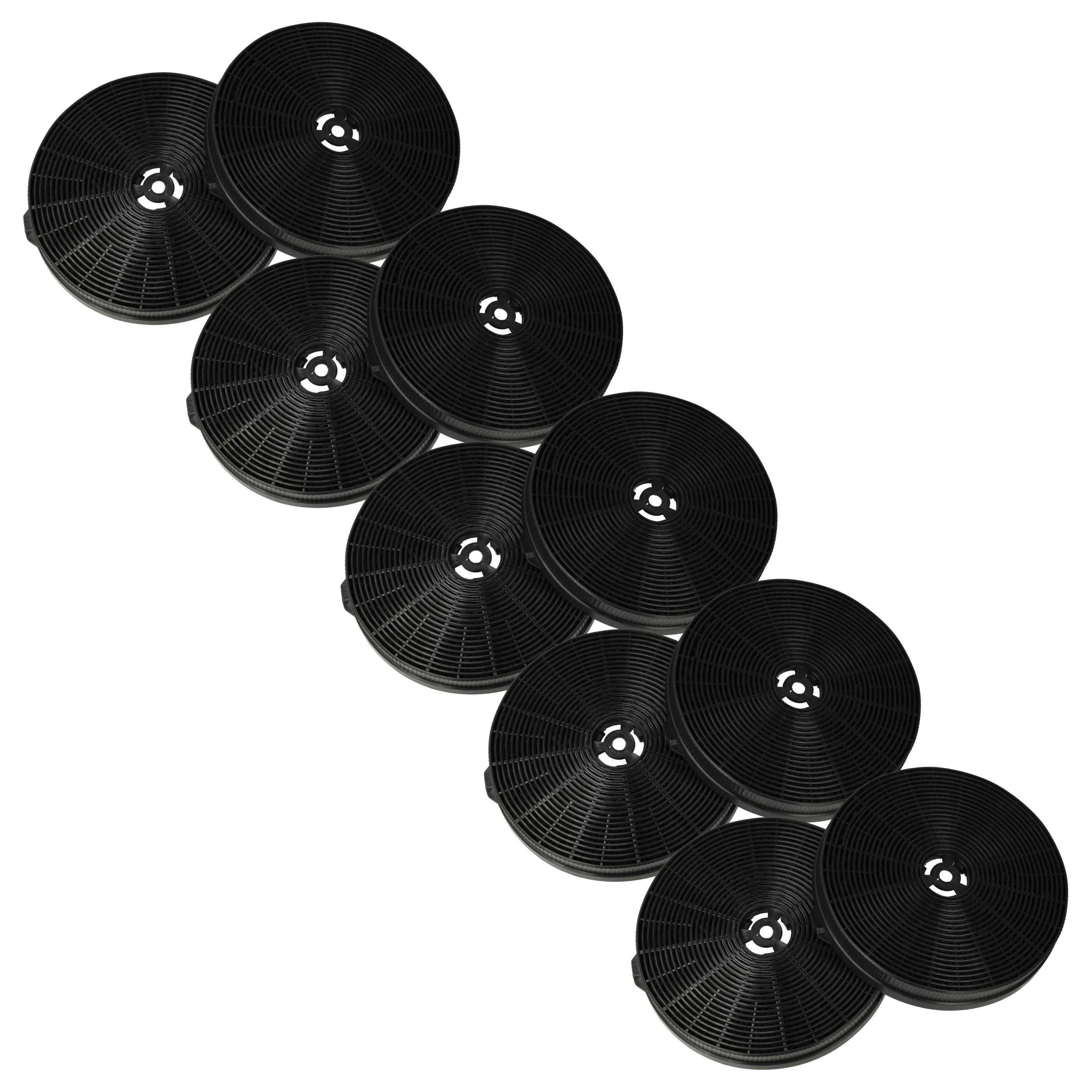 vhbw Aktivkohlefilter passend für Designair ICON60BKG, ICON60G, ART28376, ART28377, Zubehör für Designair ICON60BKG ICON60G ART28376 ART28377 ART28378 ART28396 ART28375