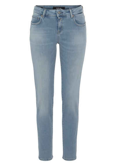 Replay Slim-fit-Jeans »Faaby« im Five-Pocket-Style in leicht verkürzter Form