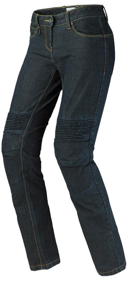 SpiDi Motorradhose J&Racing Damen Motorrad Jeans Knieprotektoren enthalten