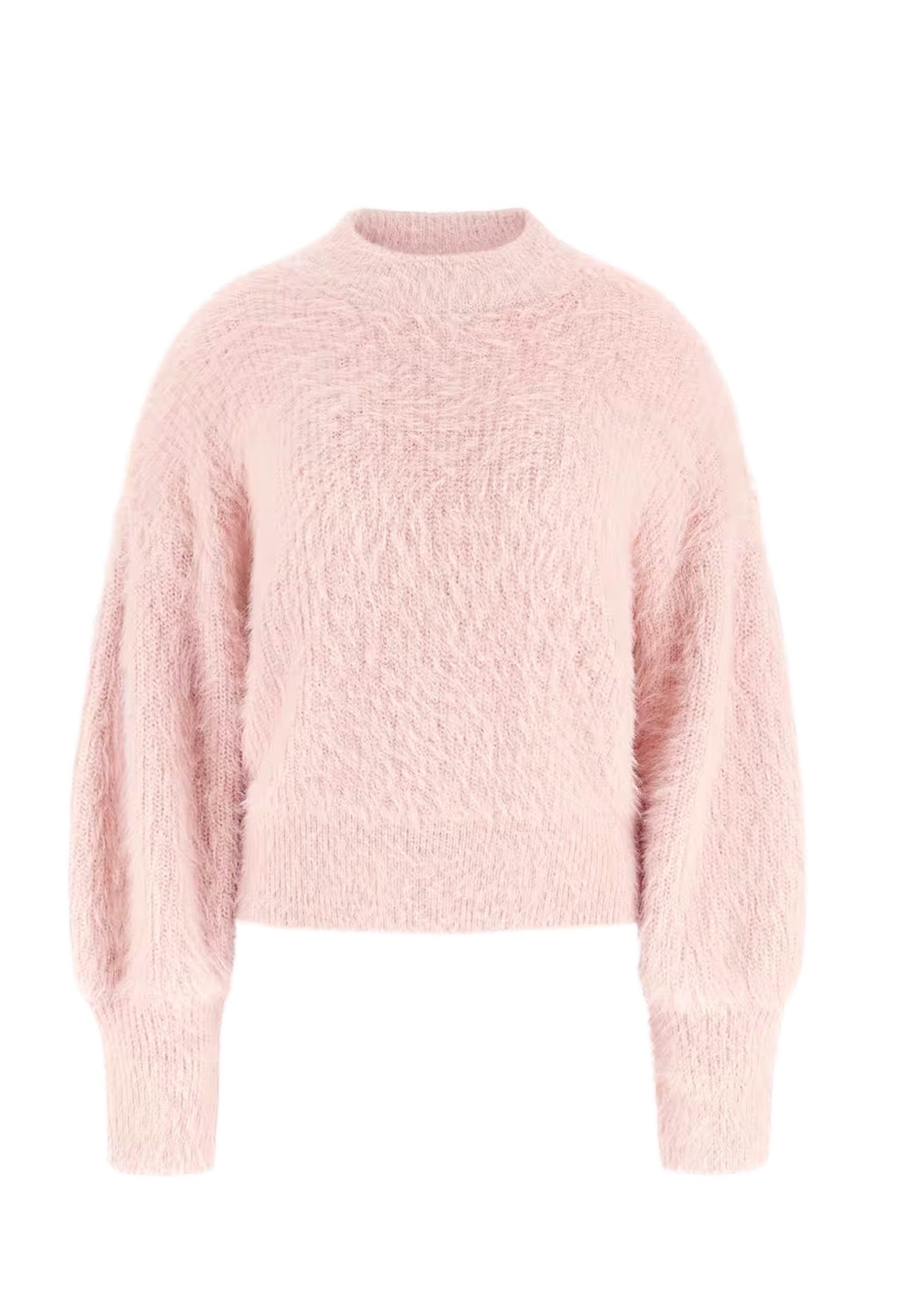 Guess Strickpullover Pullover Keyla Strickpullover R-Neck (1-tlg)