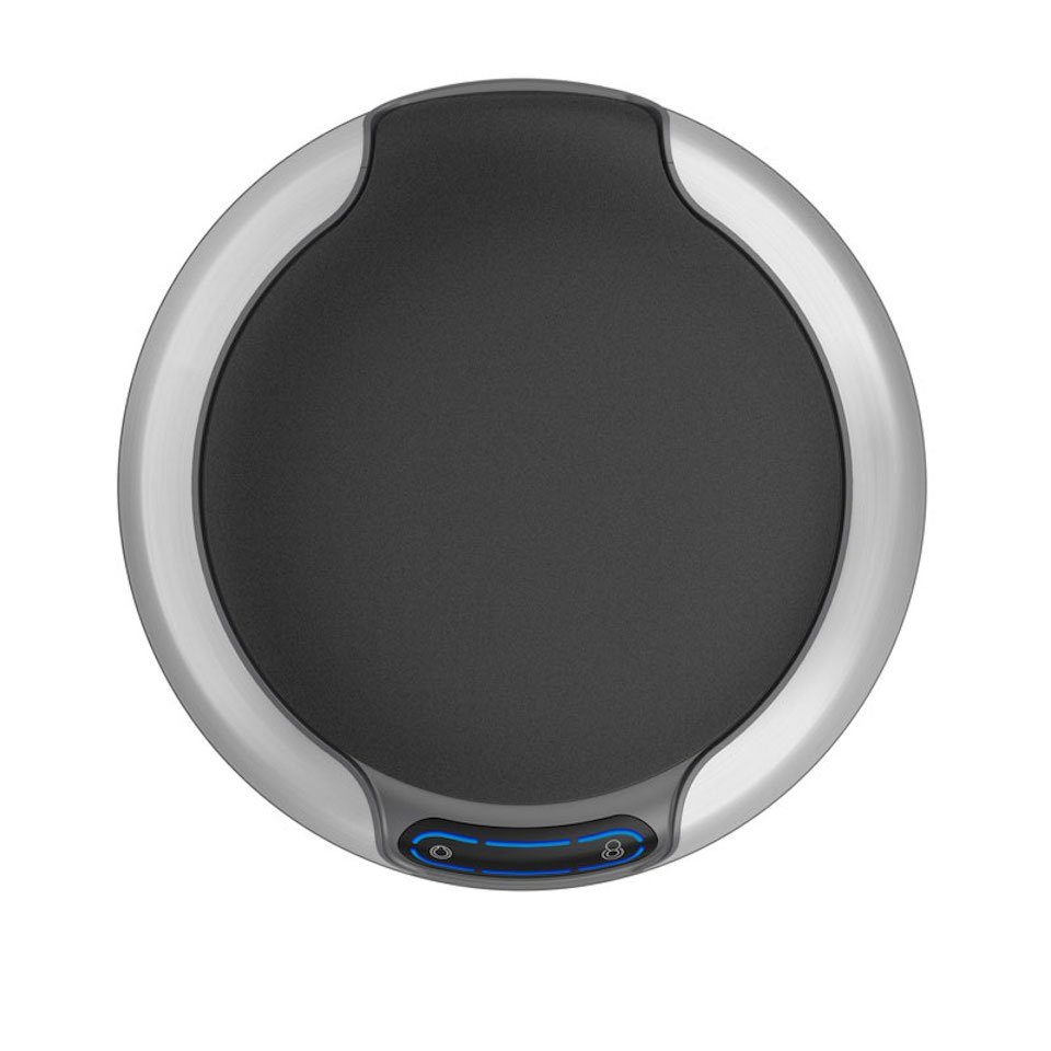Silber PROREGAL® Touch-Bedienfeld, und Sensor Markanter Abfalleimer 9L, mit Mülleimer