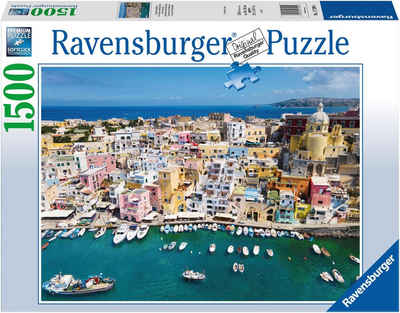 Ravensburger Puzzle Colorful Procida Italy, 1500 Puzzleteile, Made in Germany, FSC® - schützt Wald - weltweit