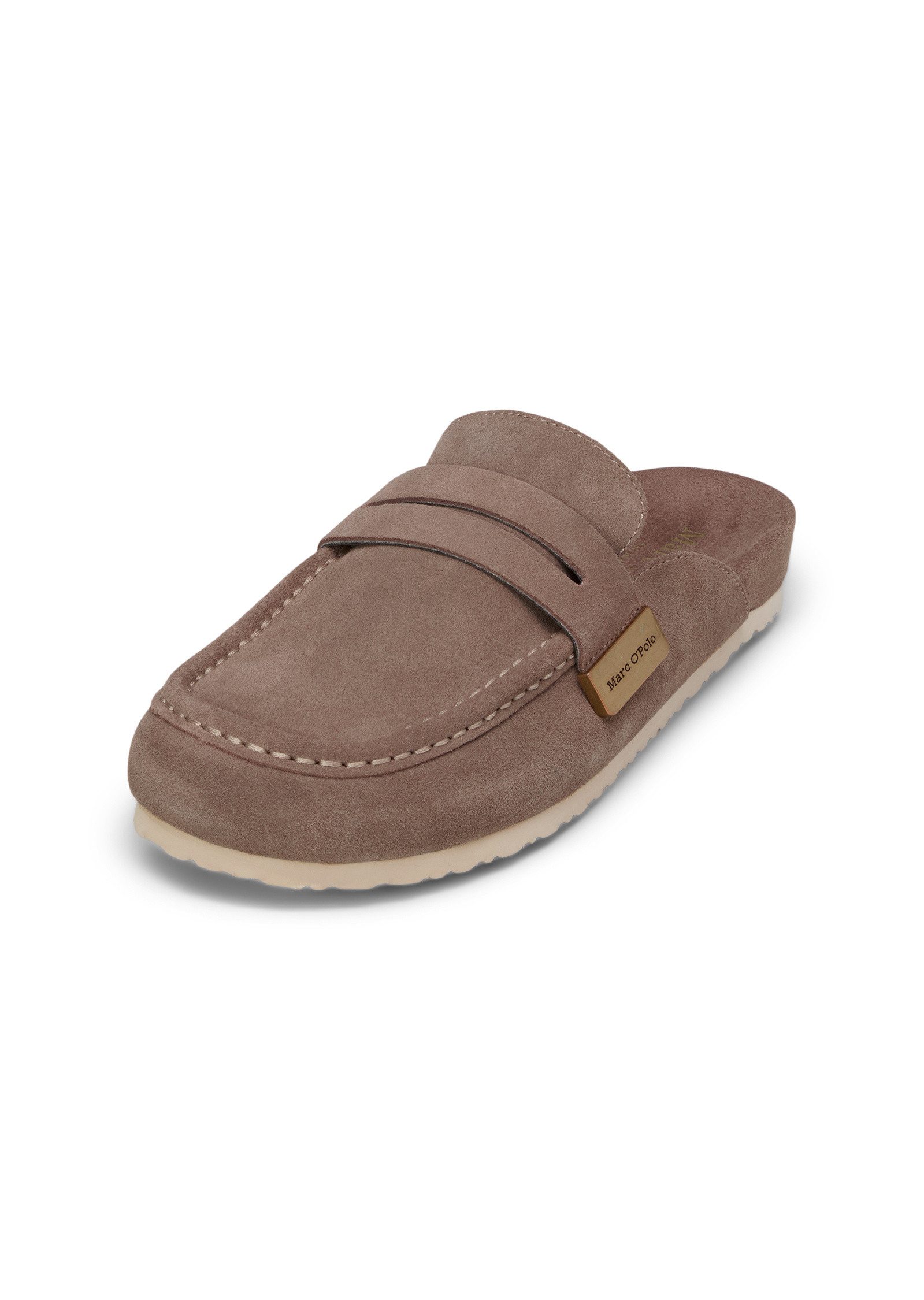 Marc O'Polo aus Veloursleder Sabot