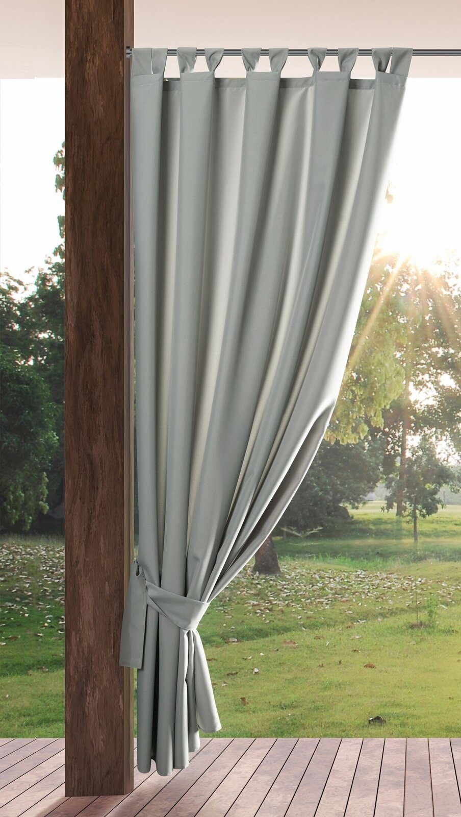 Eurofirany Outdoorvorhang GARDEN, wasserdichter Terrassenvorhang (1 St), Sc günstig online kaufen