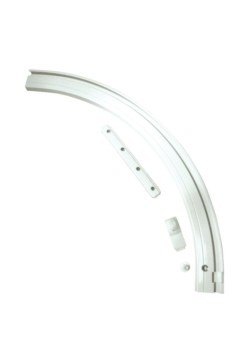 GARDINIA Schienensystem Gardinia Rundbogen für Aluminium-Vorhangschiene, standard