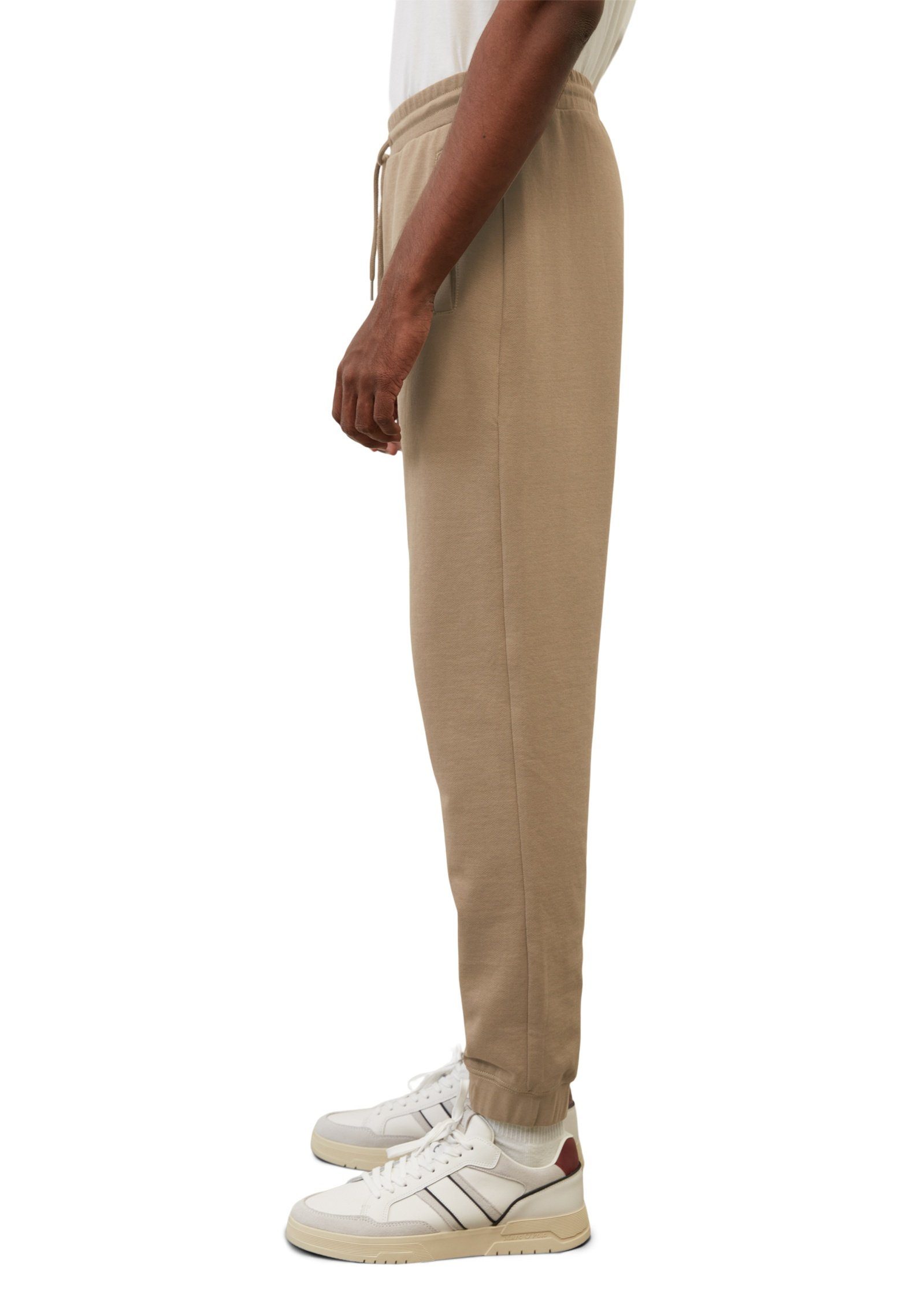 Marc O'Polo Jerseyhose im Fit Relaxed brown