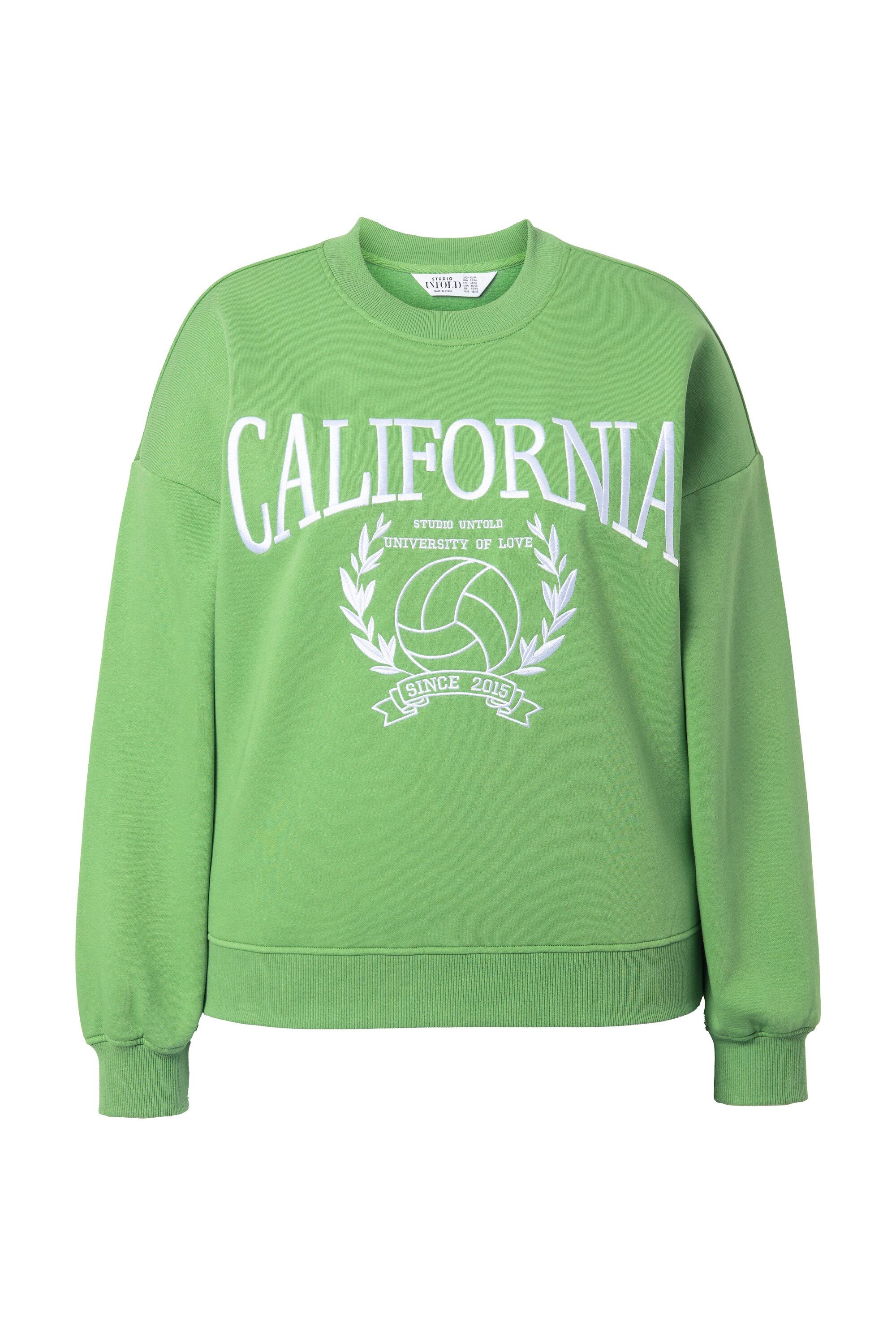 Studio Untold Sweatshirt College-Sweater oversized California Stick günstig online kaufen