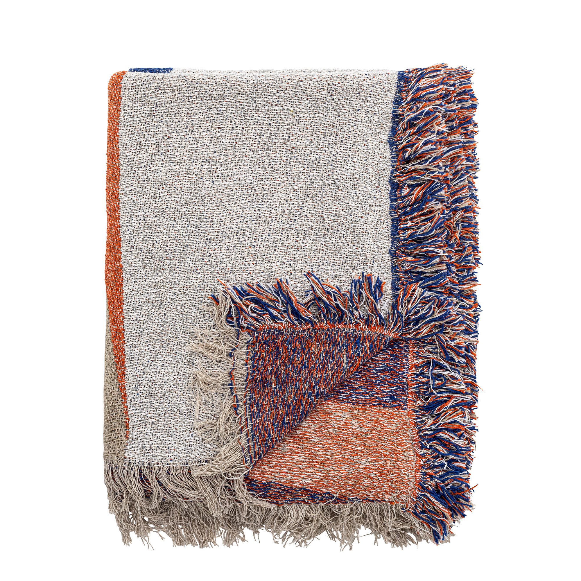 Wohndecke Bloomingville Clarita Decke, Orange, 160 günstig online kaufen