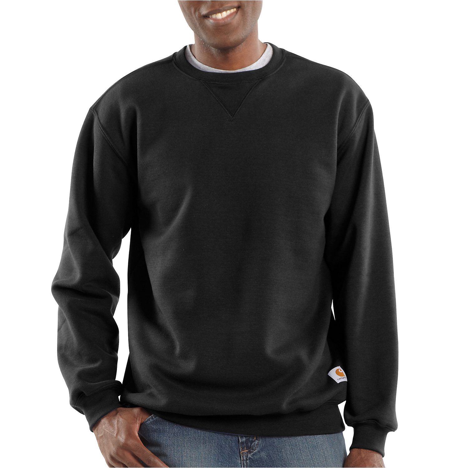 Longsweatshirt Loose Fit Midweight Crewneck