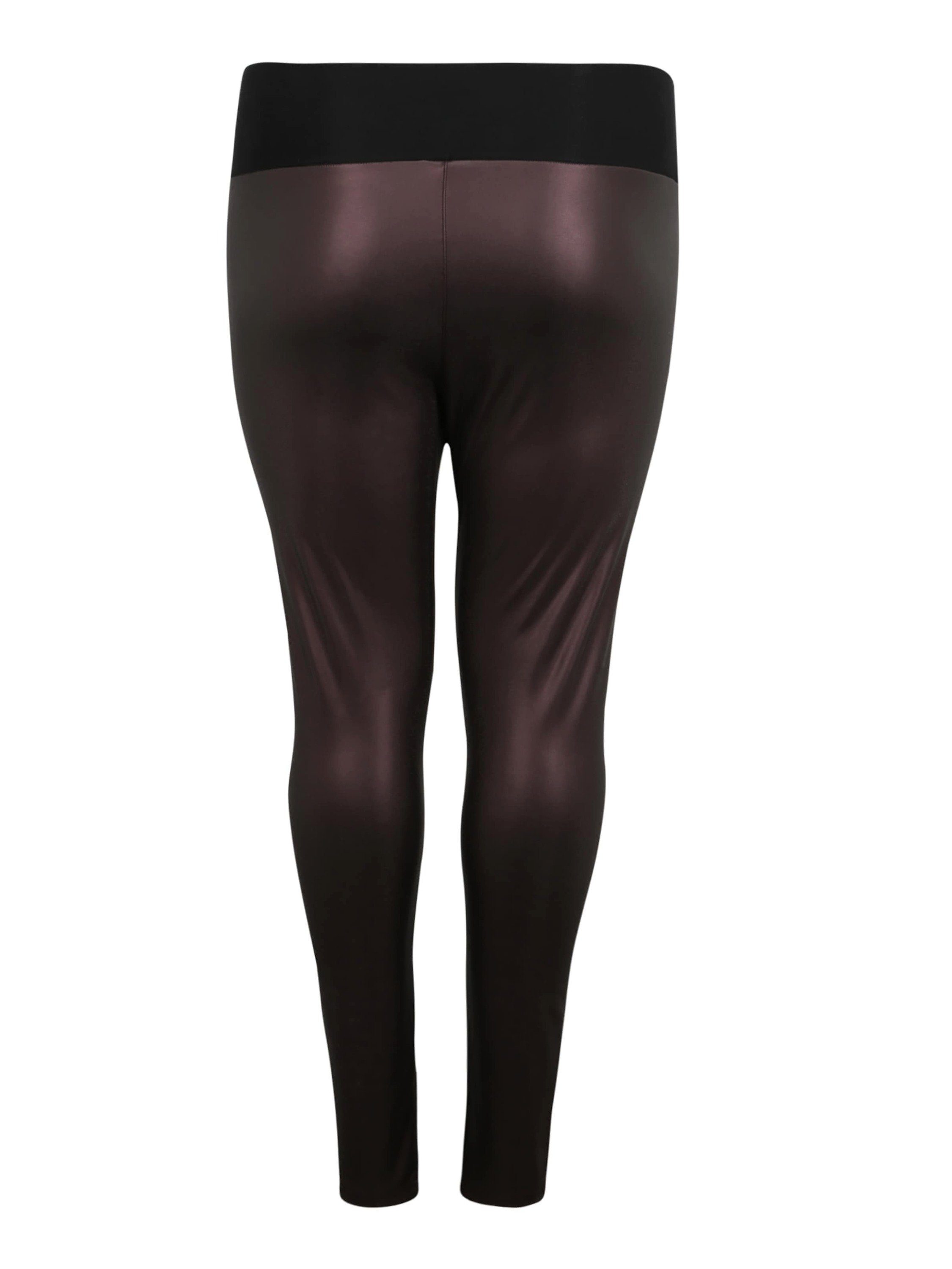 URBAN CLASSICS Leggings (1-tlg) Weiteres Details redwine Detail, Plain/ohne