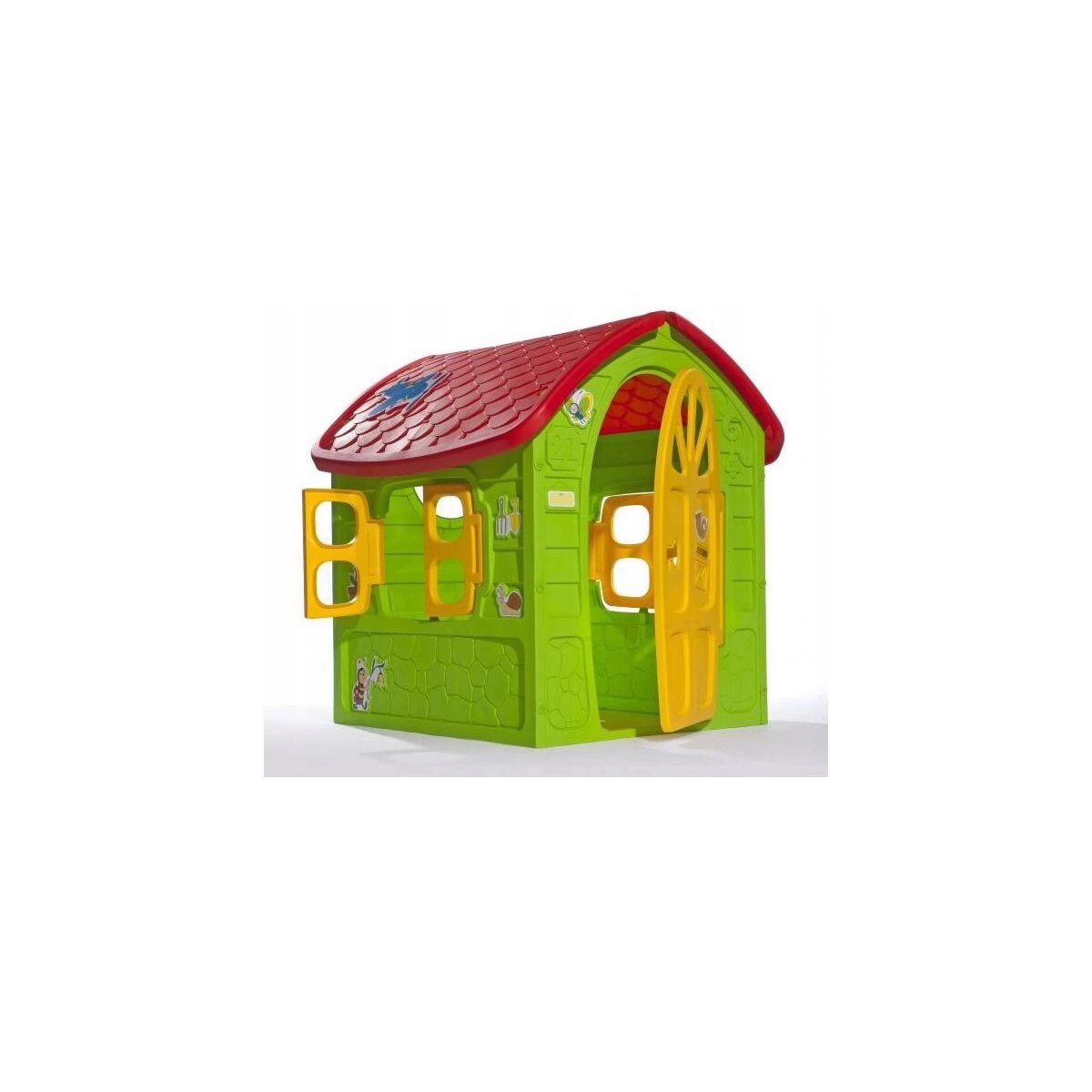 Wisam Lernspielzeug Hausgarten Set Großes Haus für Kinder 5075 Grün