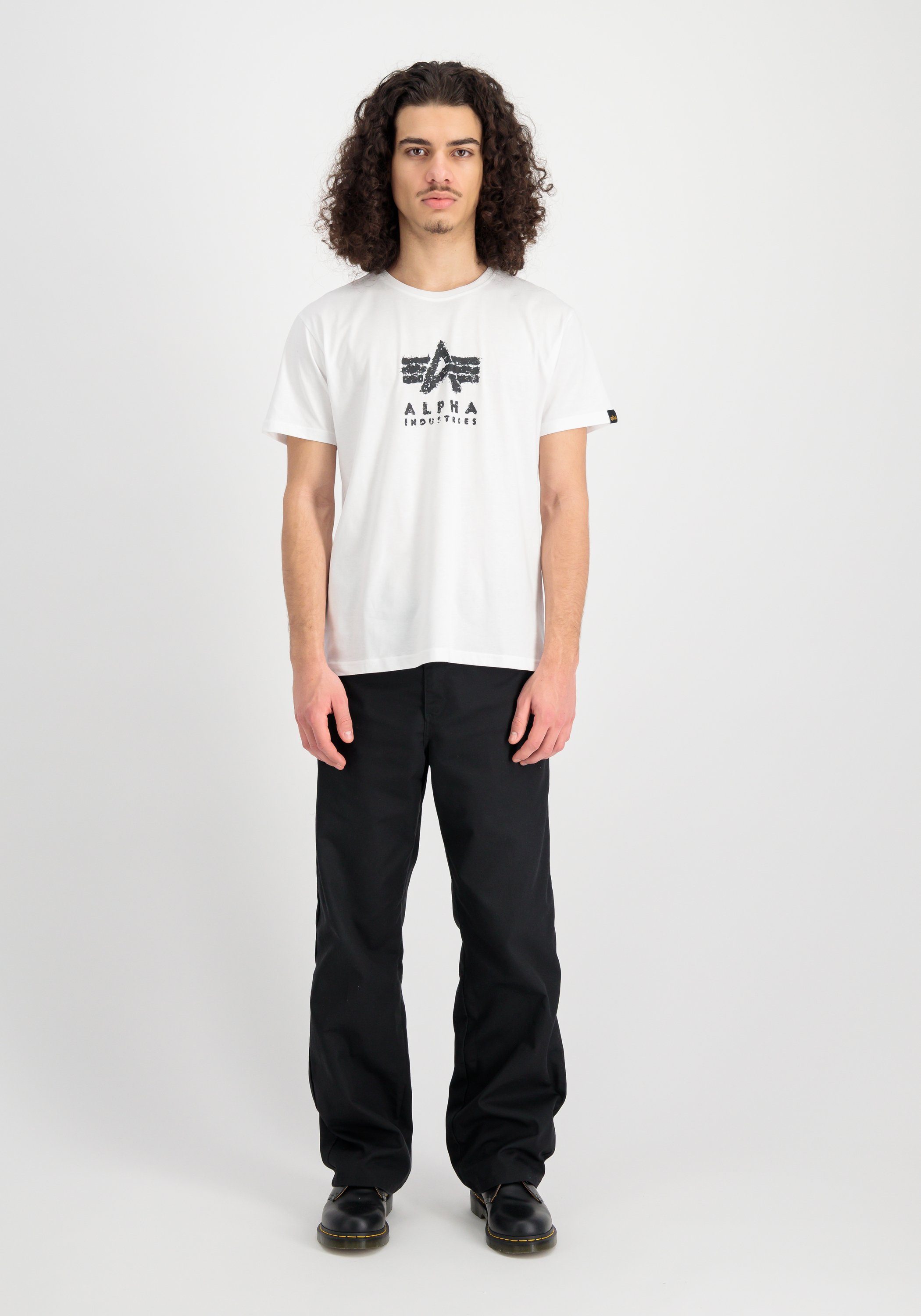 Alpha Industries T-Shirt Grunge Logo T-Shirt günstig online kaufen