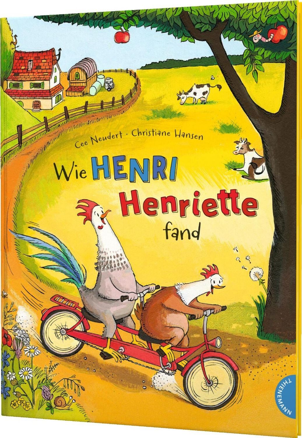 Henri und Henriette 1: Wie Henri Henriette fand / Cee Neudert, Bilderbuch über ein tierisches Team