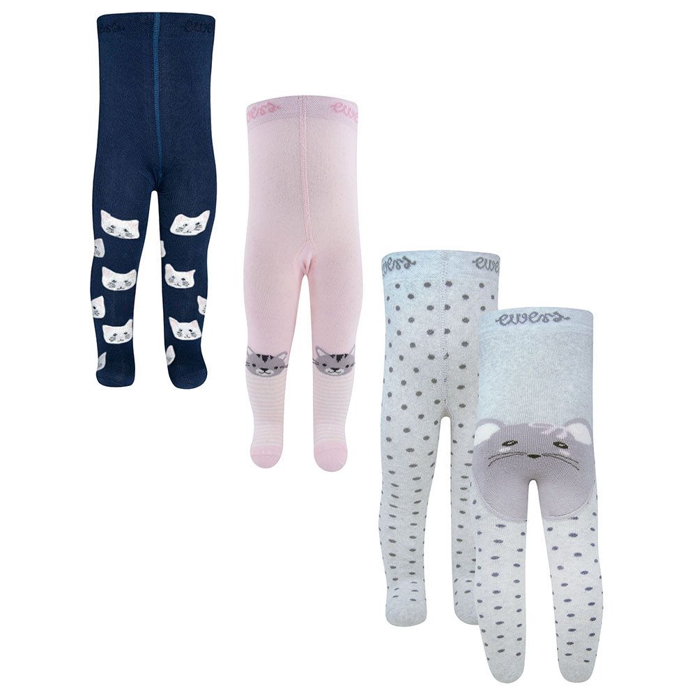 Strumpfhose Strumpfhose 3er Pack Maus/Katze