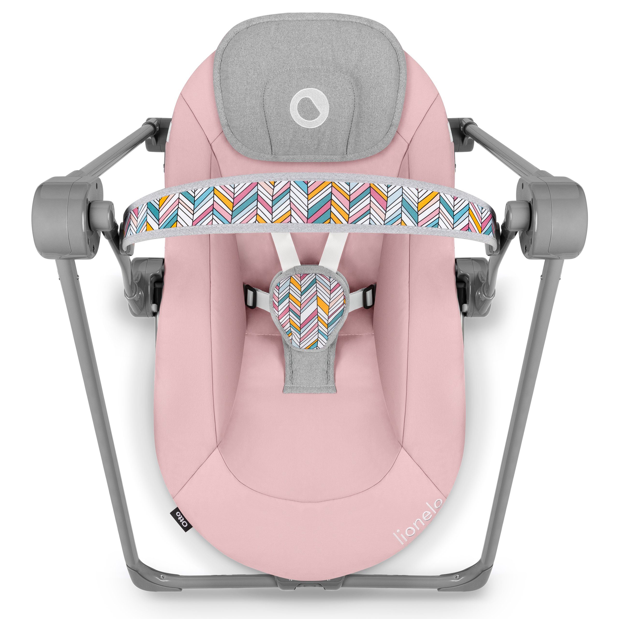 lionelo Babyschaukel und bis Wippfunktion, Pink 0+ Sicher Karussell, Spielzeug LO-OTTO, stabil, 9 kg