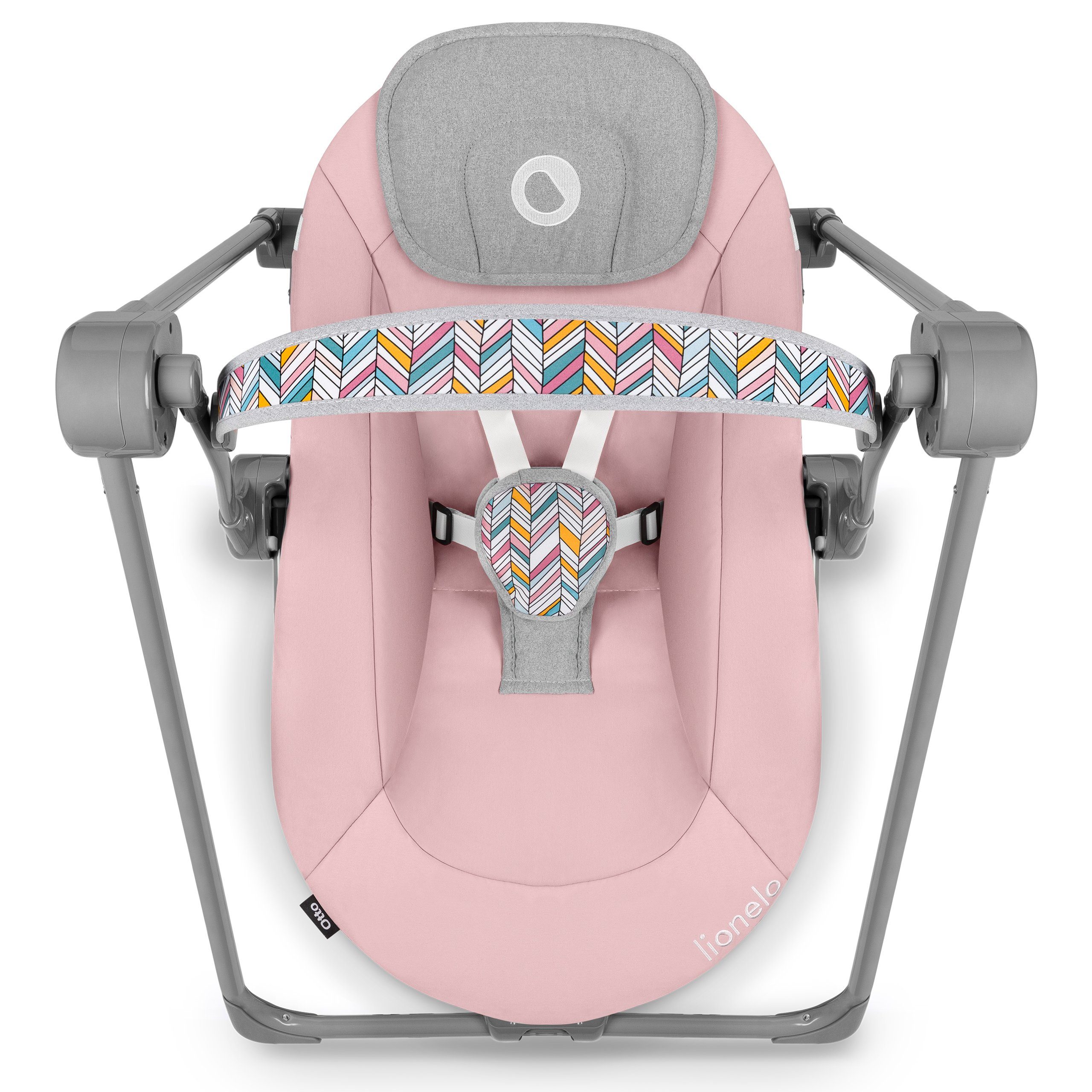 lionelo Babyschaukel OTTO, Spielzeug Karussell, Sicher und stabil, Wippfunktion, 0+ bis 9 kg
