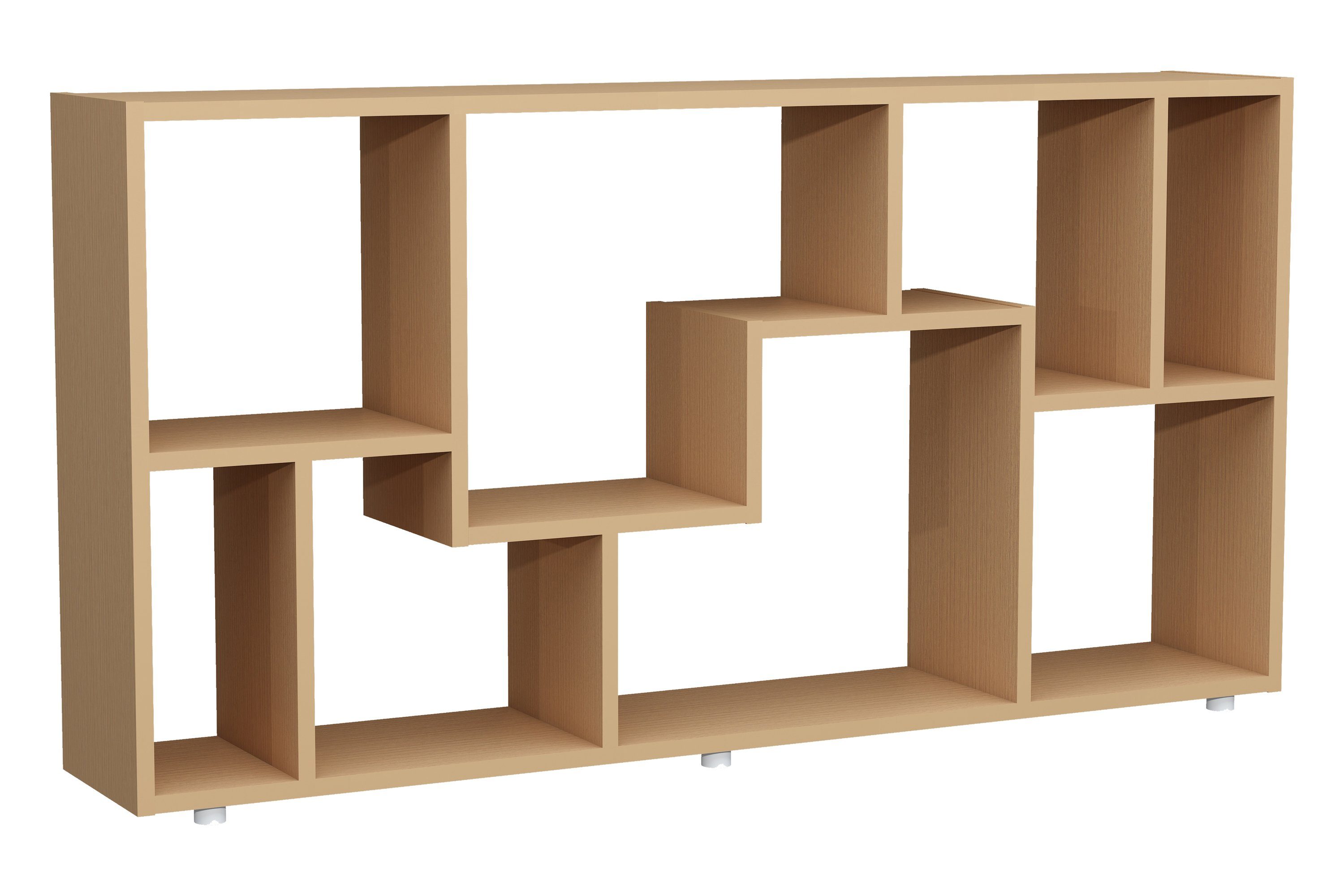 VCM Standregal Holz Stand Regal Raumteiler Bücherregal Lanisa L günstig online kaufen