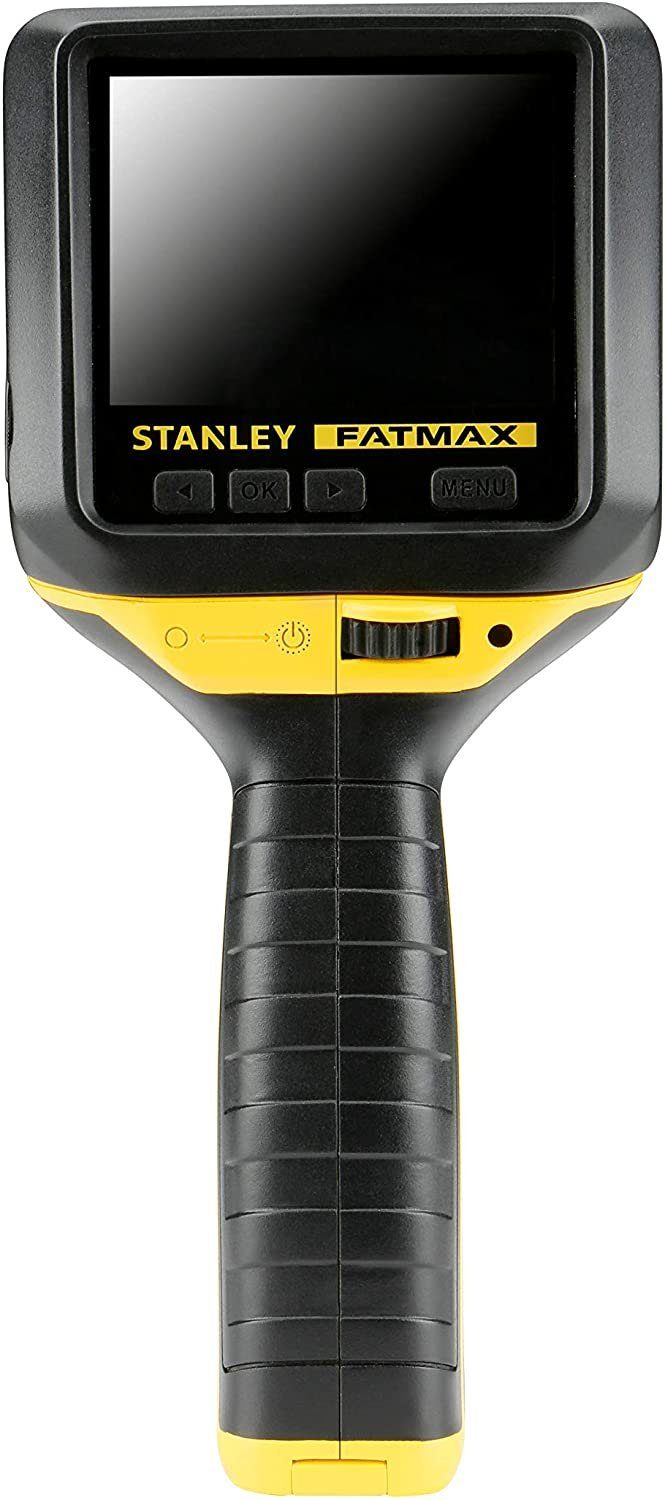 STANLEY mm Zoom, Inspektionskamera Inspektionskamera (3-fach Kamerakopf FMHT0-77421 TFT-LCD, SD-Kartensteckplatz, mit FM 9 Kabellänge, 1m IP67)