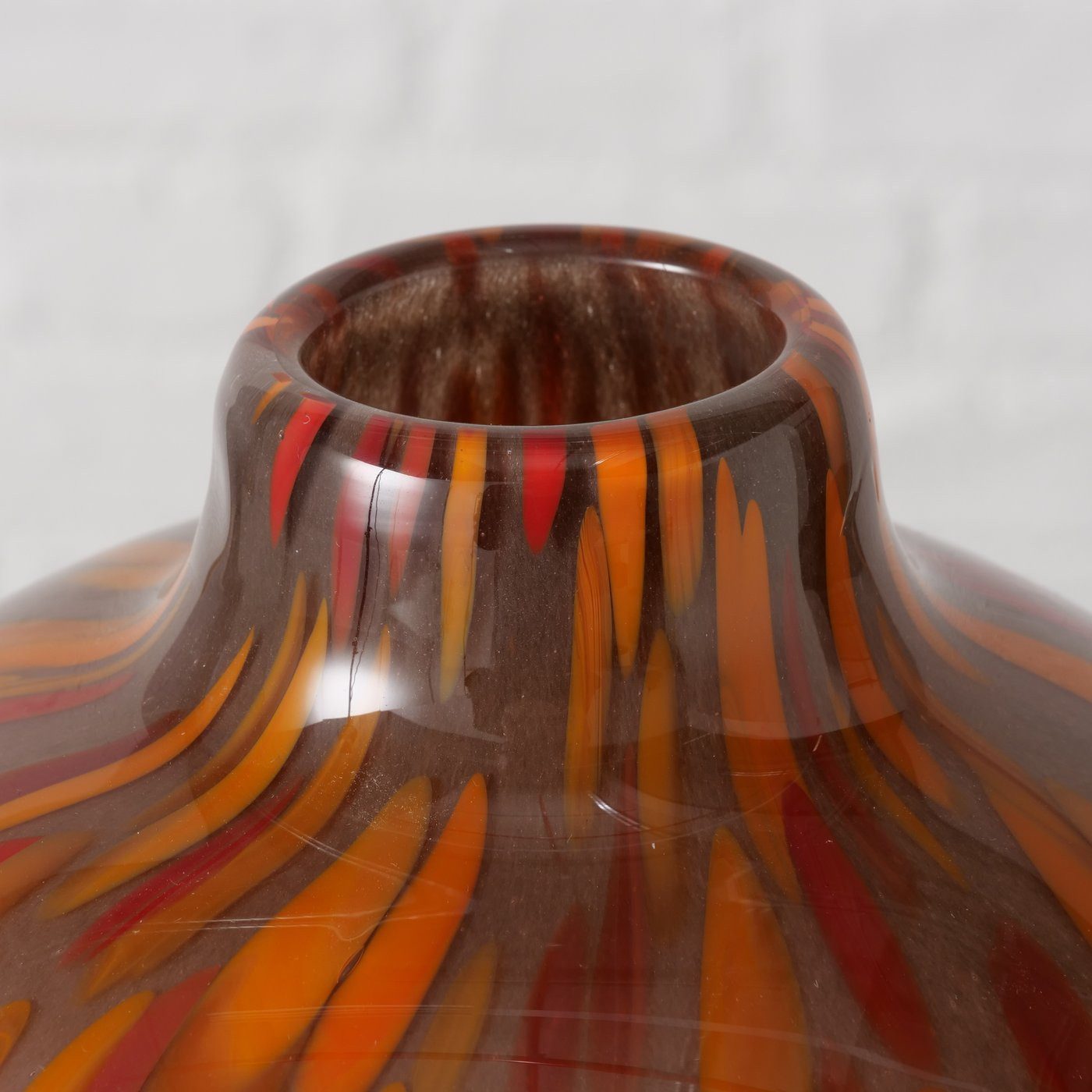 BOLTZE Dekovase Vase Rossa, 25 cm hoch, Glas