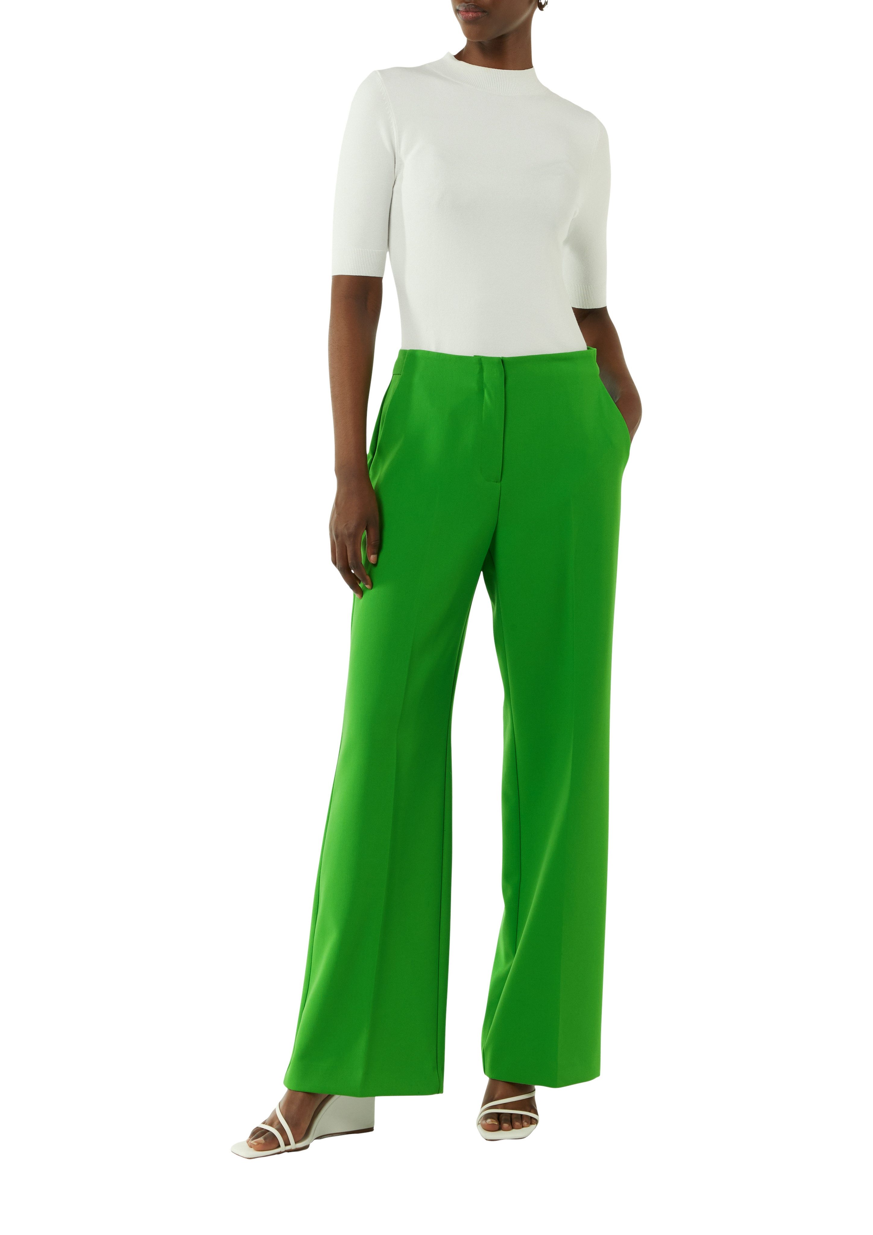 comma Stoffhose Sommerhose mit Bügelfalte günstig online kaufen