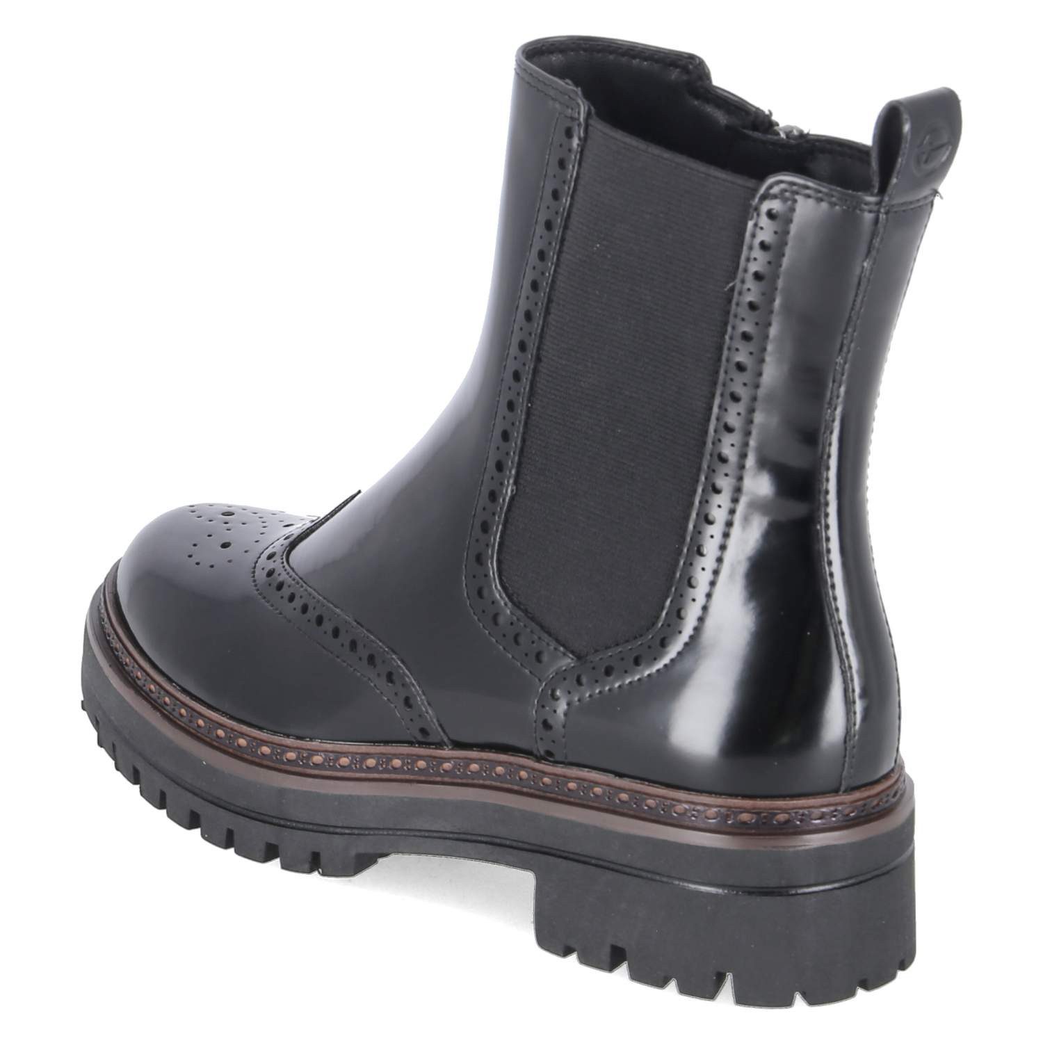 Tamaris Tamaris 1-25463-45/001 Damen Synthetik black Schlupfstiefel
