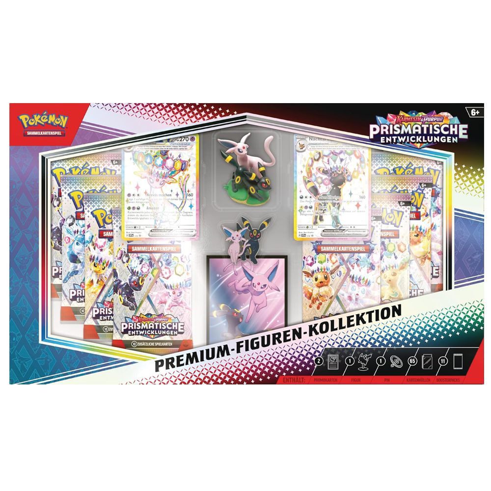 POKÉMON Sammelkarte Premium-Figuren Kollektion Evolitionen Pokemon Sammel-Karten deutsch