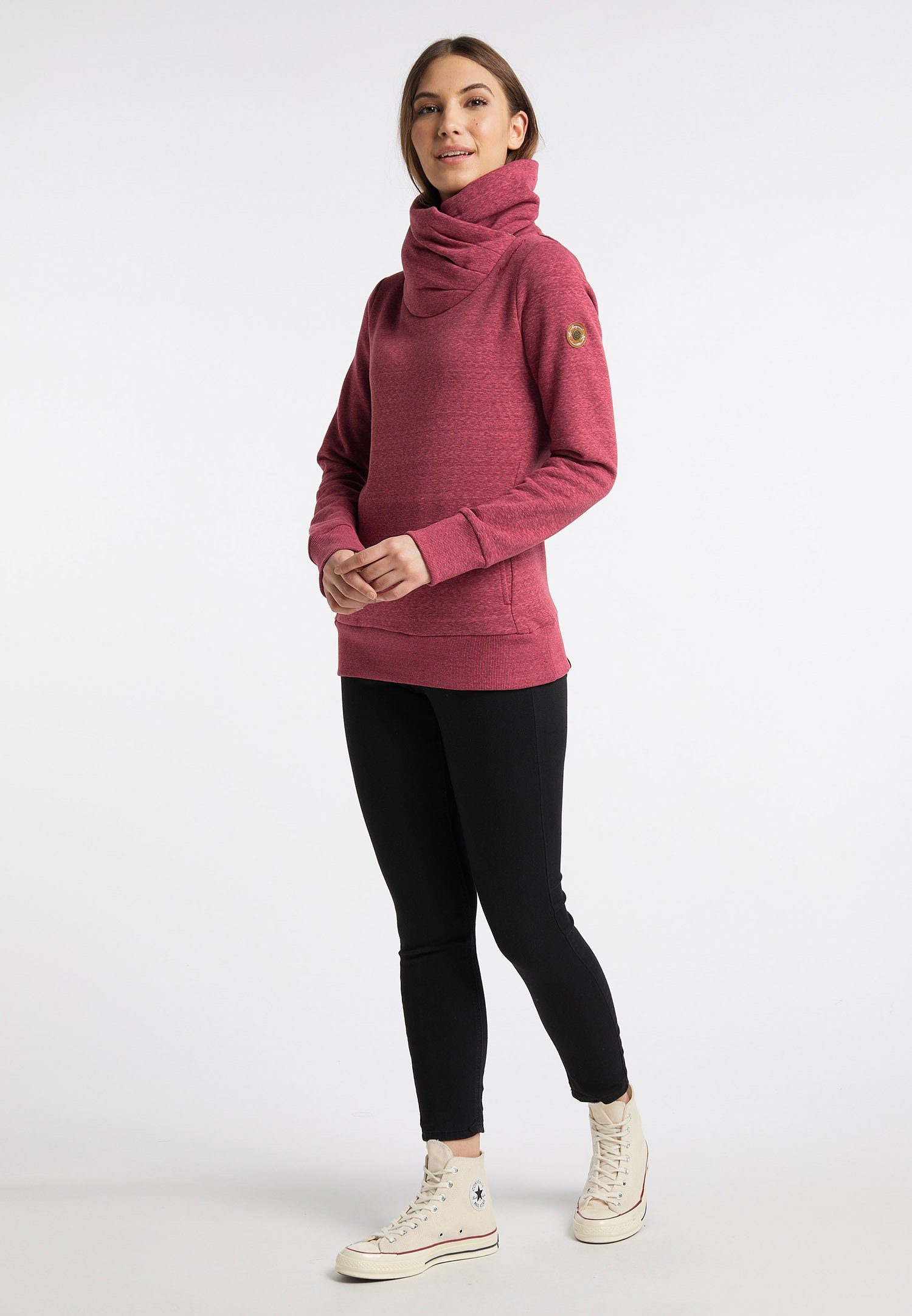 Ragwear Sweatshirt ANABELKA Nachhaltige & Vegane Mode ROSE