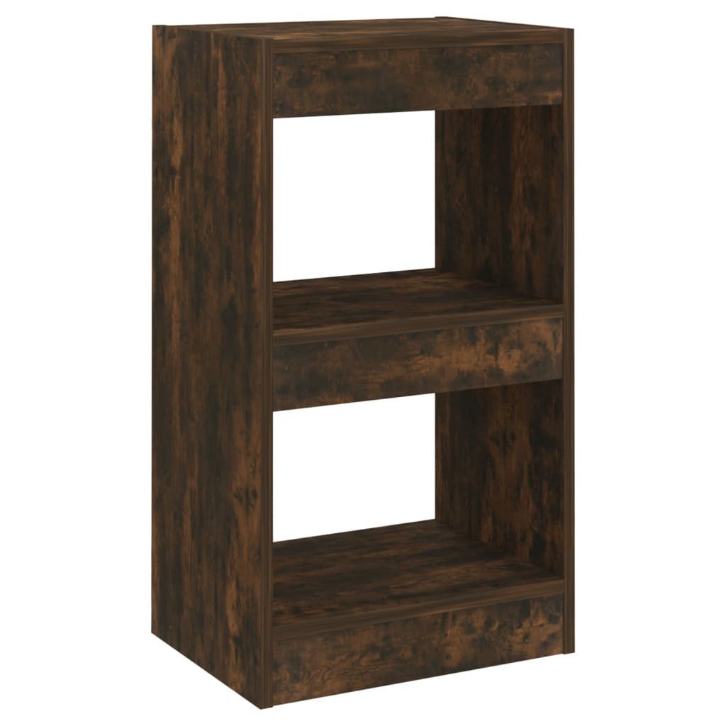 vidaXL Bücherregal Bücherregal/Raumteiler Räuchereiche 40x30x72 cm, günstig online kaufen
