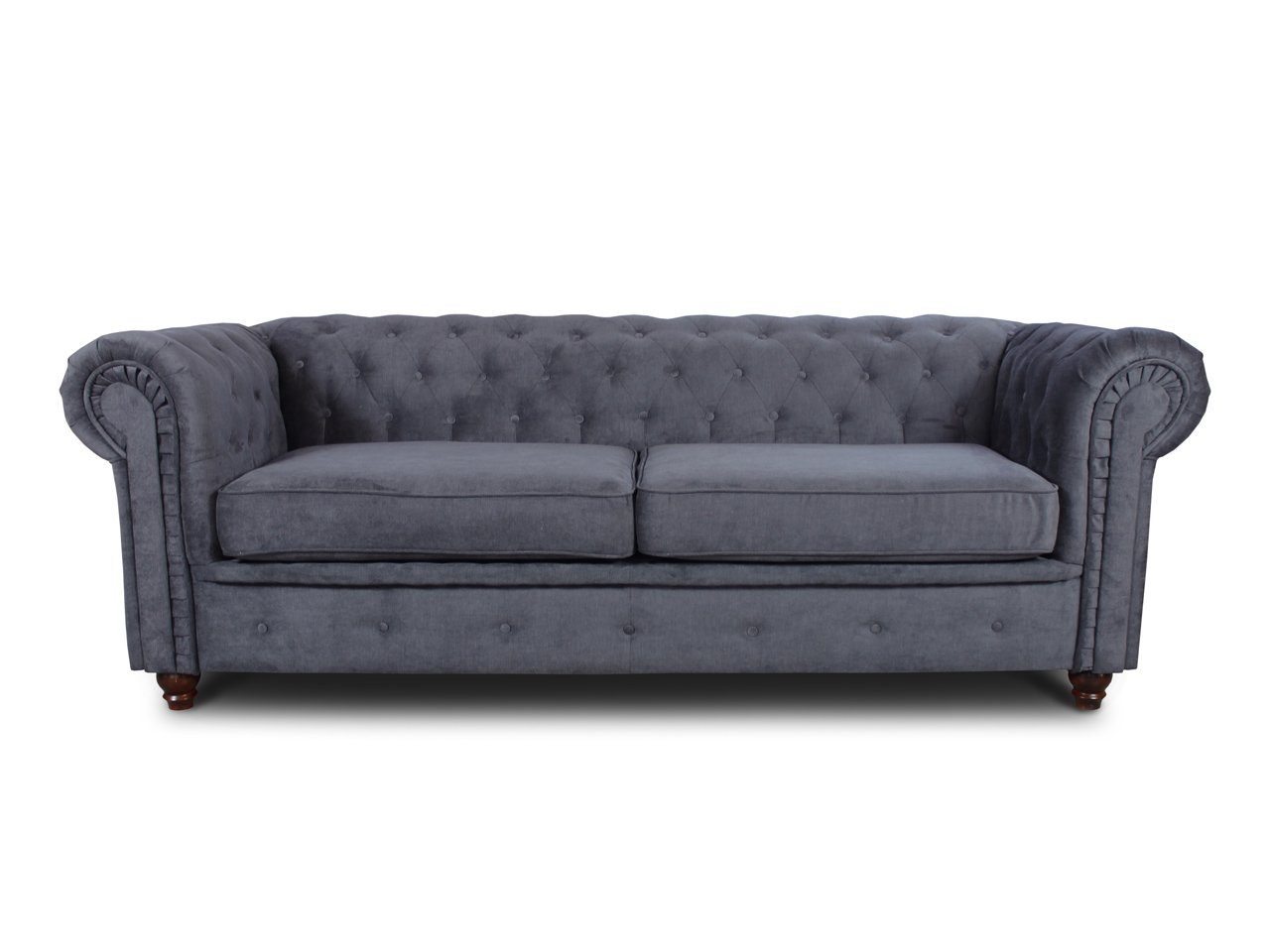 Sofa 3, Couch Chesterfield Sofa 3-er, Asti Sofagarnitur, Sofnet Glamour