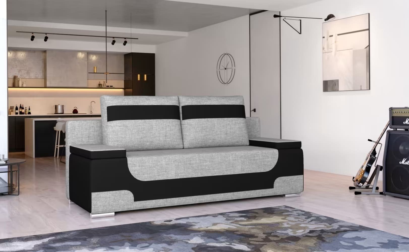 MOEBLO Schlafsofa ANDREA, Couch für Wohnzimmer, günstig online kaufen