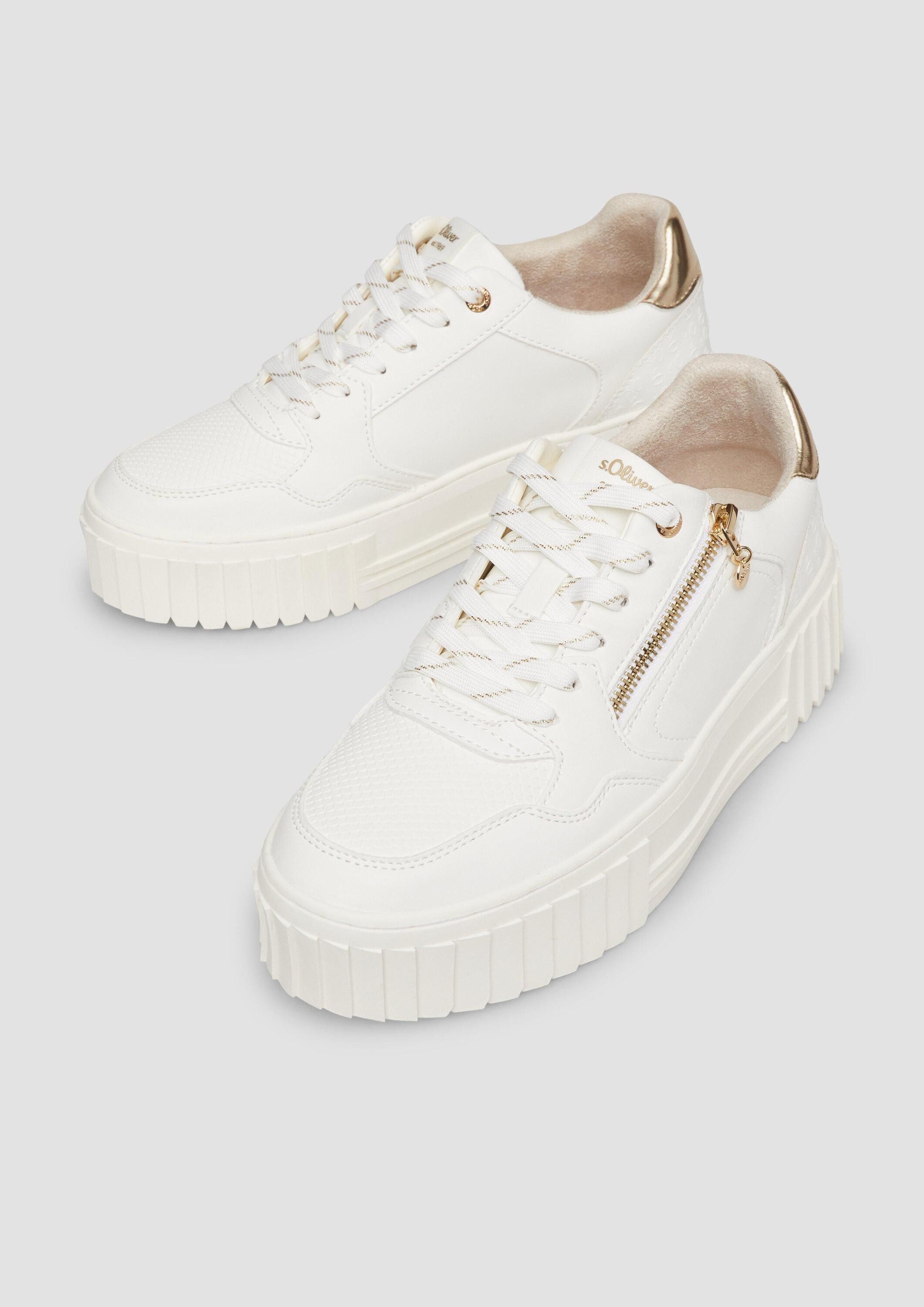 s.Oliver Sneakers Sneaker Sneaker mit Plateau-Sohle