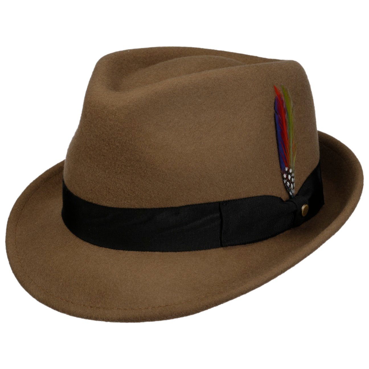 Stetson Trilby (1-St) Trilby mit Ripsband