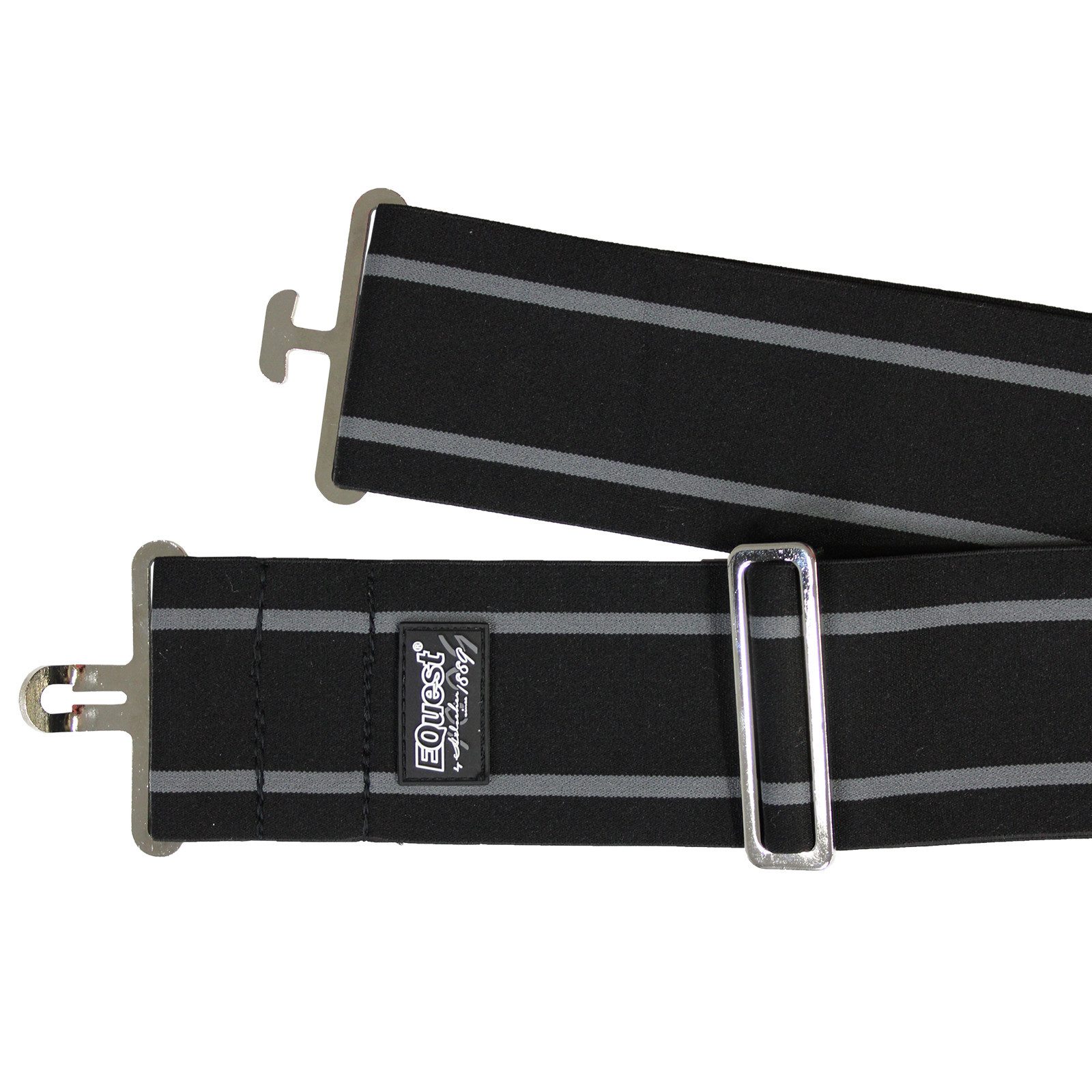 EQuest Sattelgurte elastischer Deckengurt, schwarz, Einheitsgröße