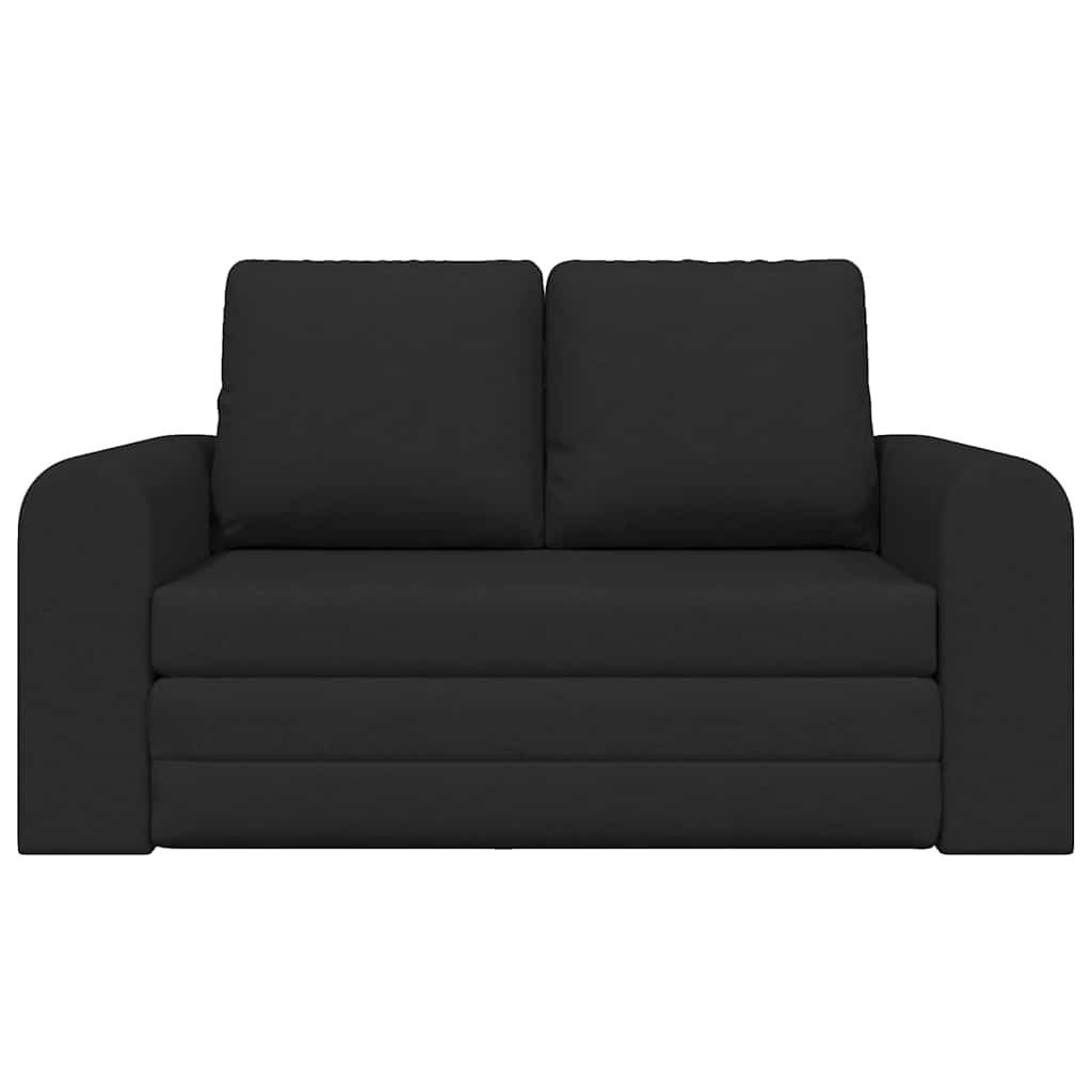 vidaXL Sofa Schlafsofa Schwarz 148 x 71 x 83 cm Stoff, 1 Teile – Bild 5 von 5