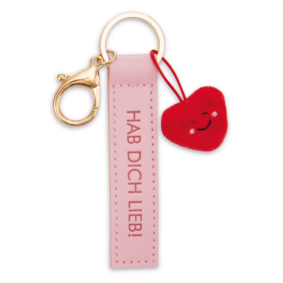 Nici Schlüsselanhänger NICI Schlüsselanhänger "Hab dich lieb!" Herz günstig online kaufen