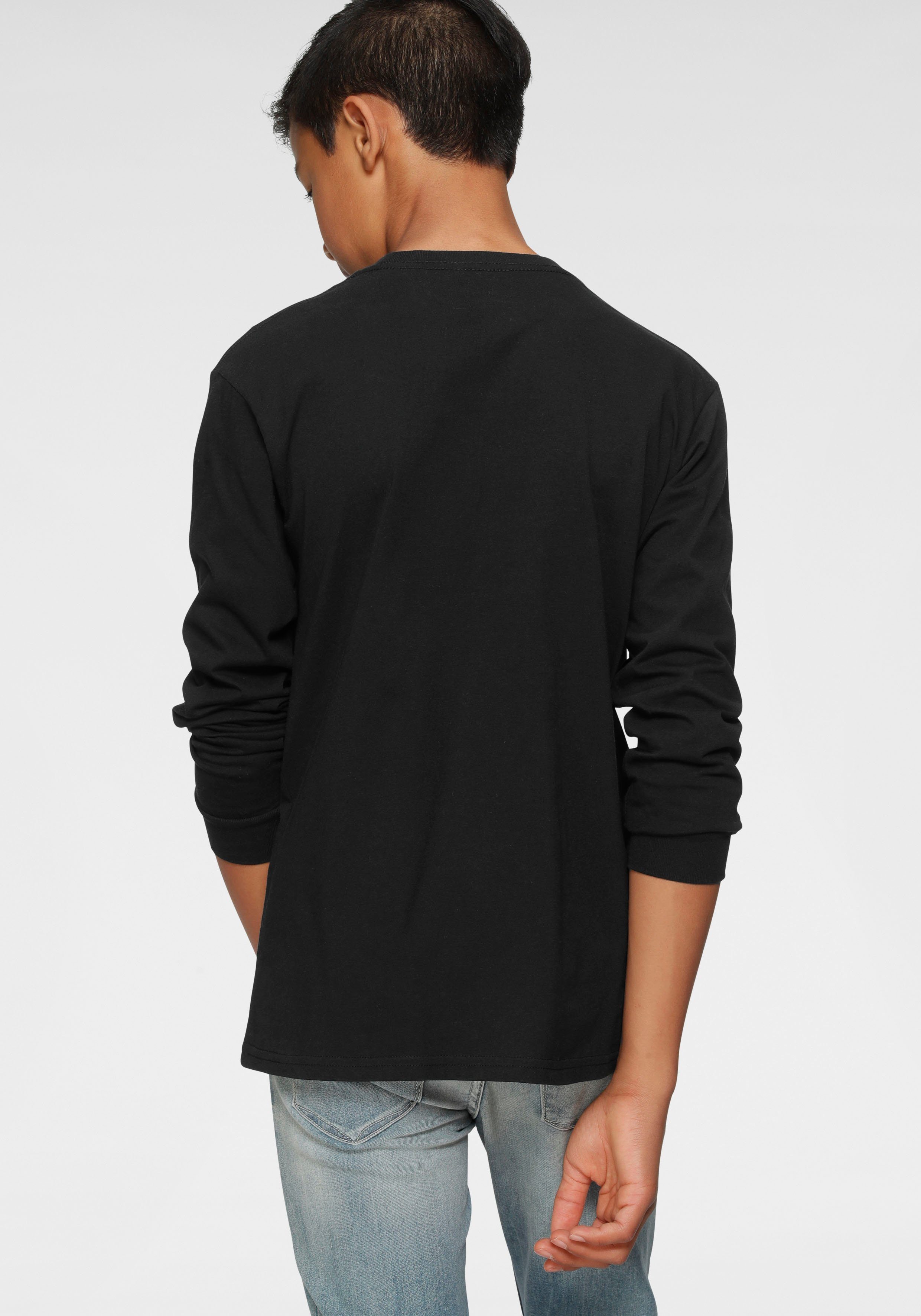 Vans Langarmshirt VANS schwarz BOYS LS CLASSIC