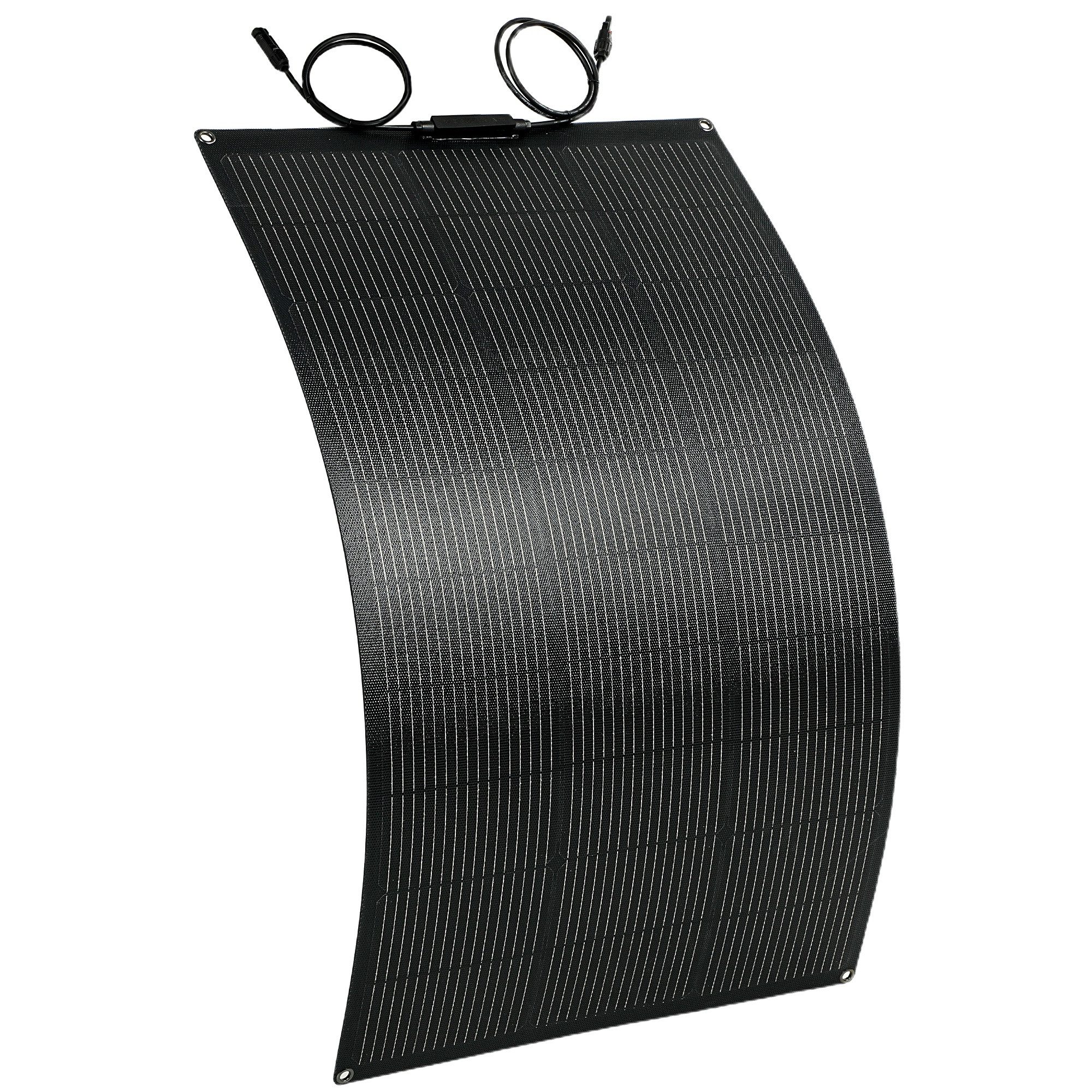 Novzep Solarpanel 100W 18V Tragbares Outdoor Solarladegerät mit 2 USB Solarladegerät (LCD-Anzeige)