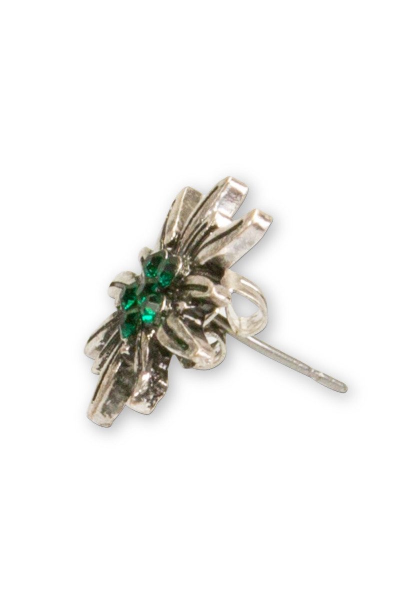 Alpenflüstern Ohrhänger-Set Ohrstecker - STRASS-EDELWEISS II günstig online kaufen