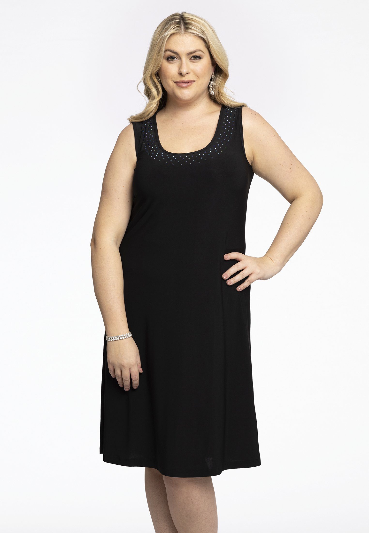 A-Linien-Kleid Damen Kleid Große Größen