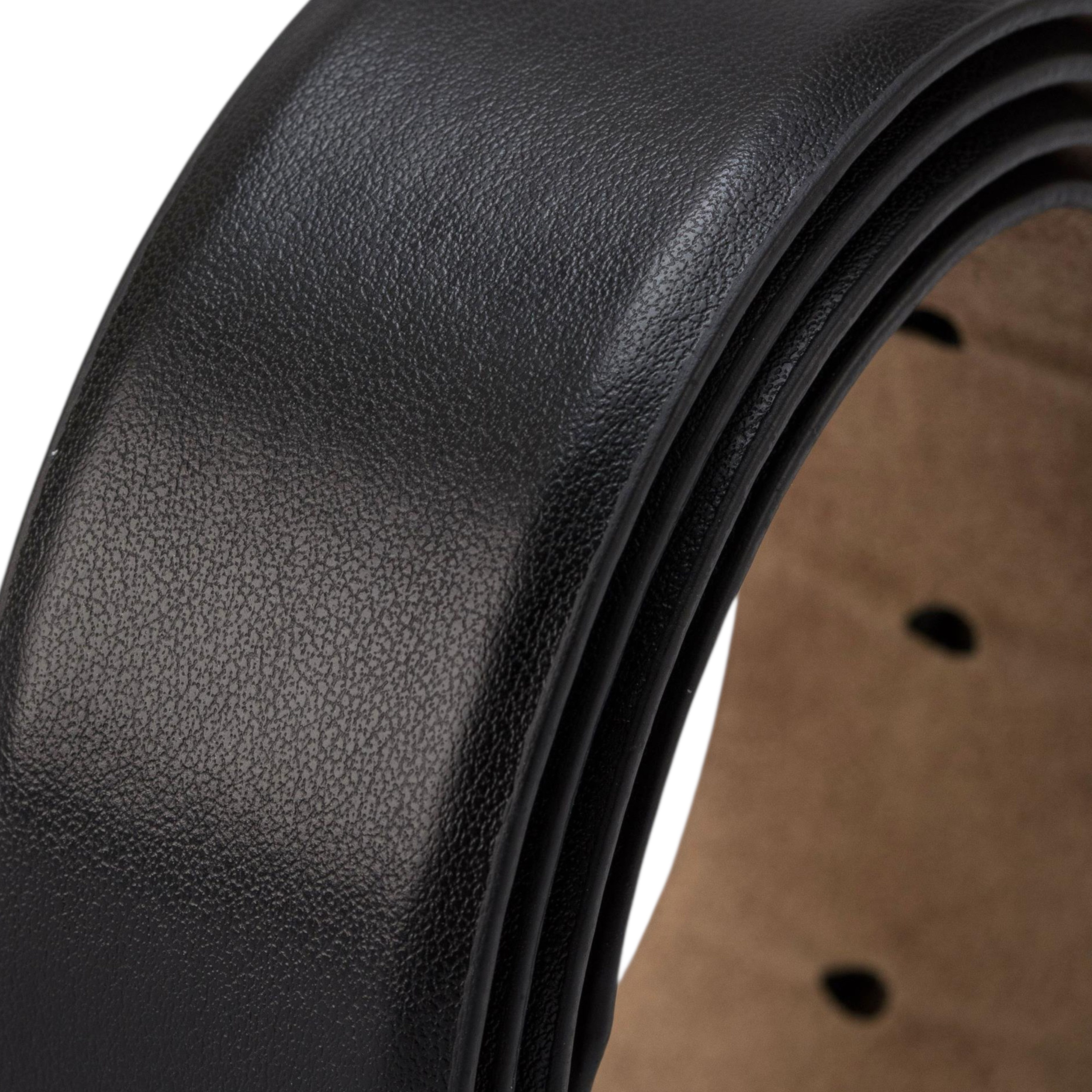herémood Ledergürtel Leder Gürtel Herren in Schwarz und Braun – Klassischer Herrengürtel (für Business und Freizeit – Gürtel von 95 bis 130 cm – Stilvoll, 1-St., pflegeleicht und robust – Passend zu Jeans, Chino und Anzug) Männer Gürtel für jedes Outfit