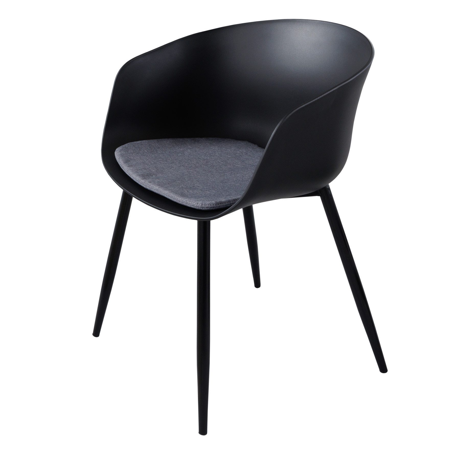 riess-ambiente Gartenstuhl DESIGNO schwarz (Einzelartikel, 1 St), Esszimmer günstig online kaufen