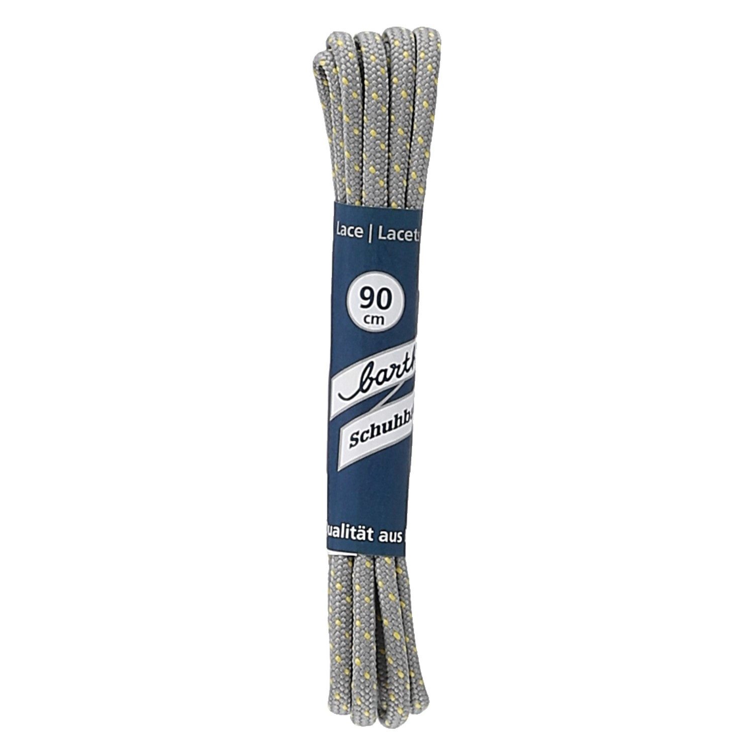 barth schuhbandl Schnürsenkel Magic MTH rund hellgrau/gelb 90cm