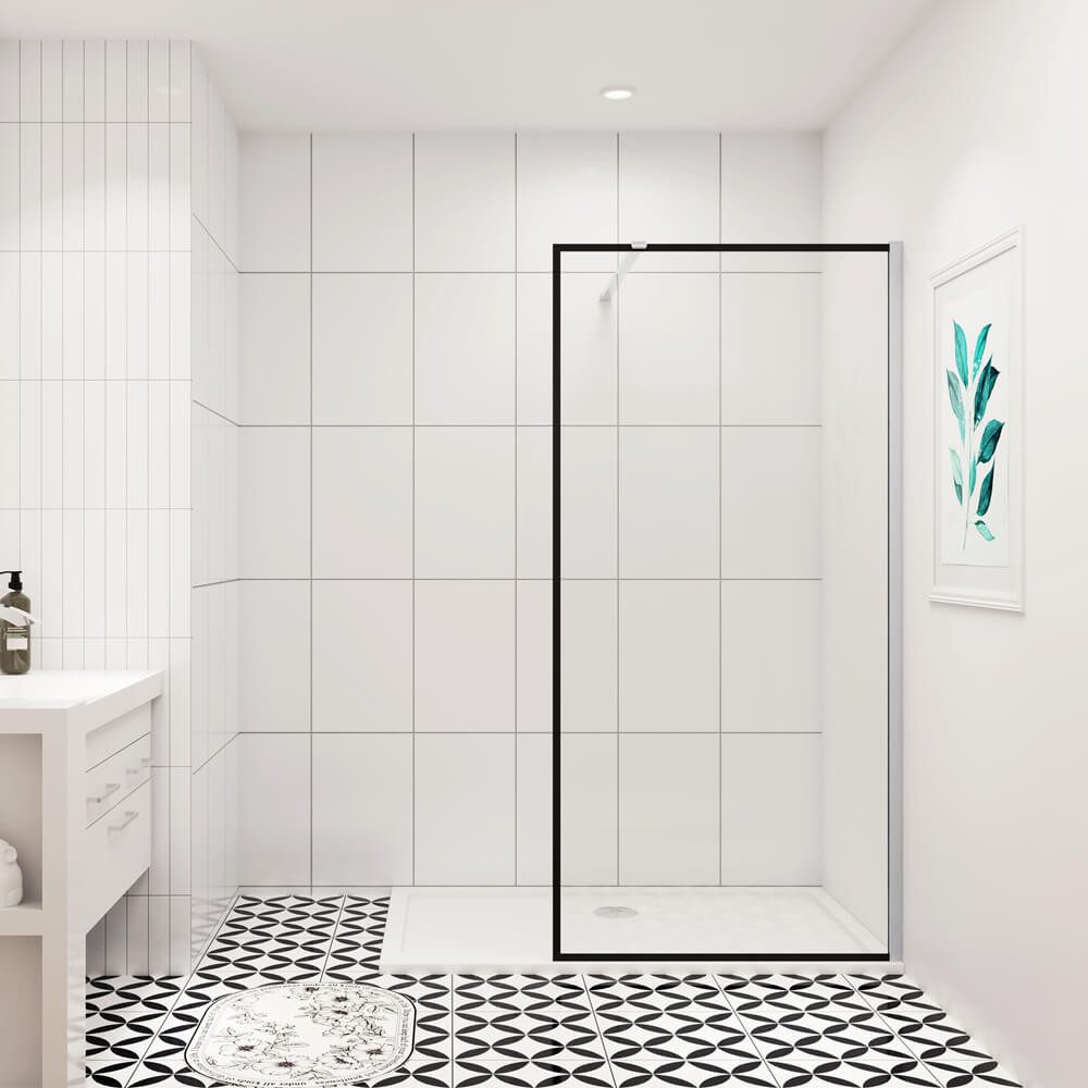 duschspa Duschwand Walk in Dusche Glaswand günstig online kaufen