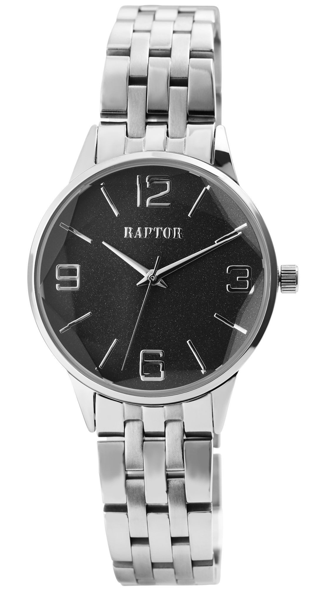 Raptor Quarzuhr Stellar Raptor Damenuhr "Stellar" mit Edelstahlband