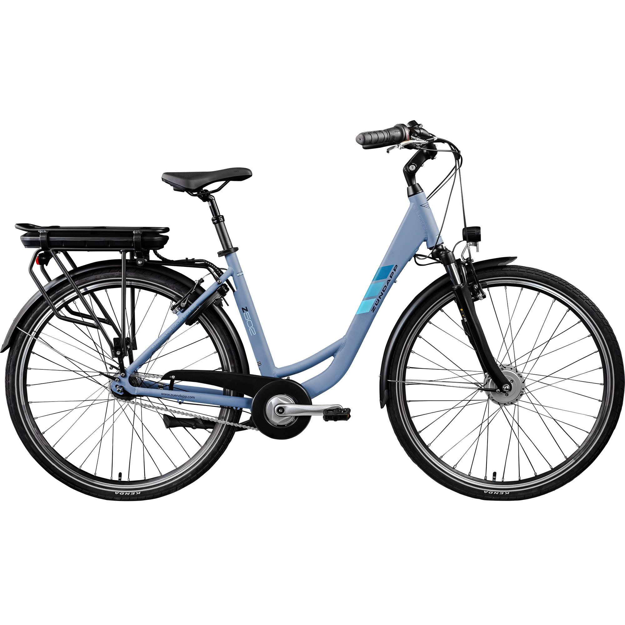 Zündapp E-Bike Cityrad Z502, 7 Gang, Nabenschaltung, Frontmotor, 522 Wh, Pedelec, Elektrofahrrad für Damen und Herren