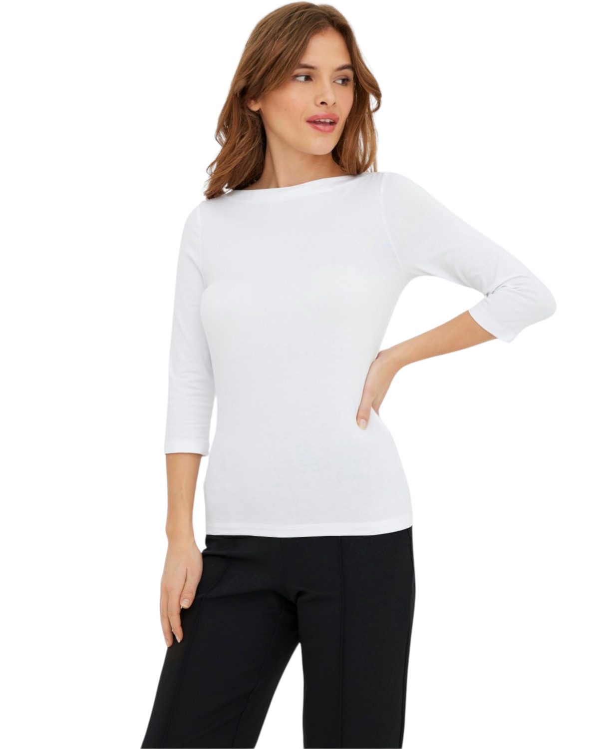 Vero Moda 3/4-Arm-Shirt (Set, 2er-Pack) in Unifarbe günstig online kaufen