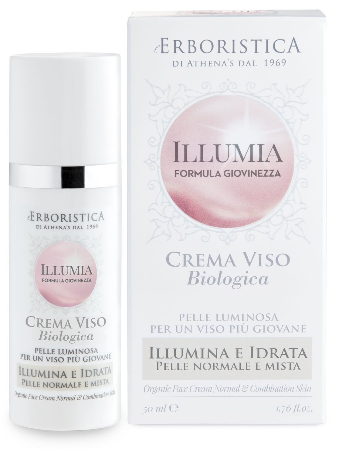 L'Erboristica Tagescreme AT6402, Bio Creme für Normale und Mischhaut 50 ml