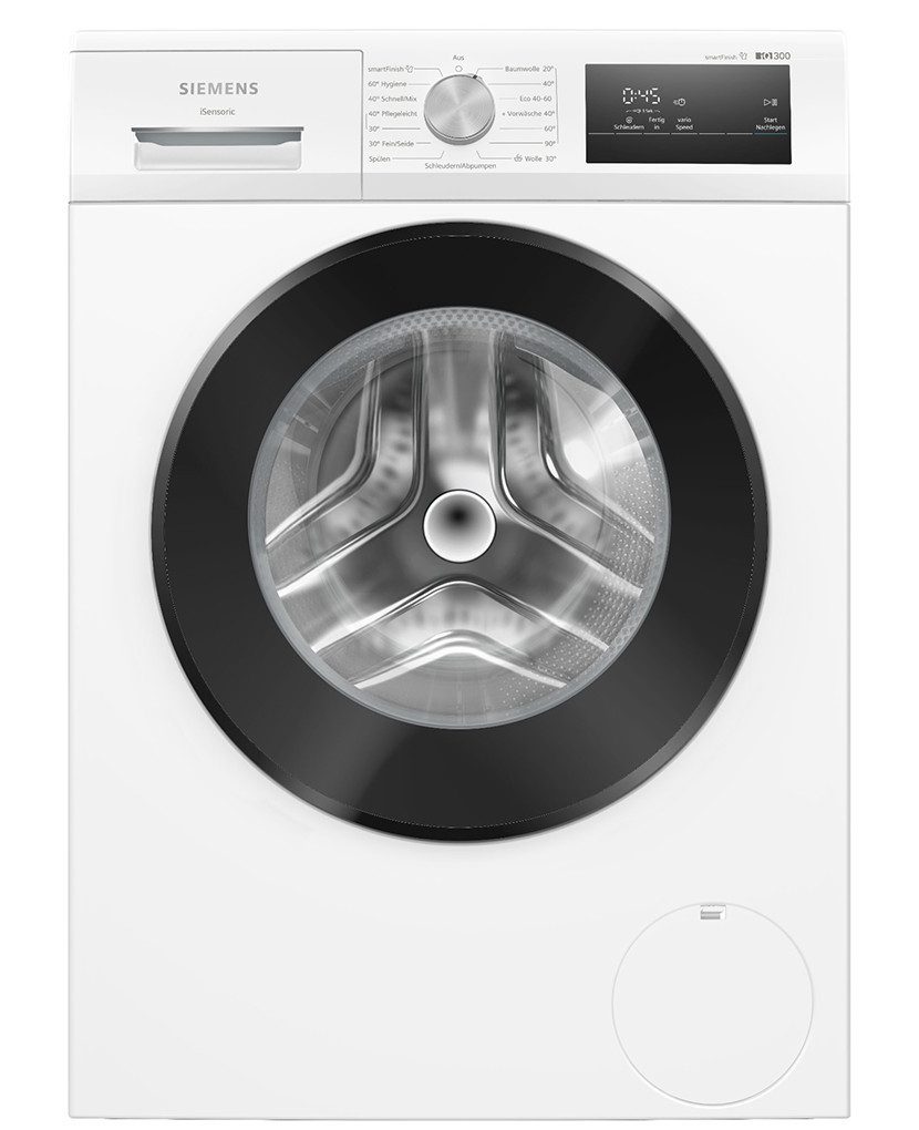 SIEMENS Waschmaschine iQ300 WM14N002, 8 kg, 1400 U/min, speedPack M: der Turbo für deine Waschprogramme