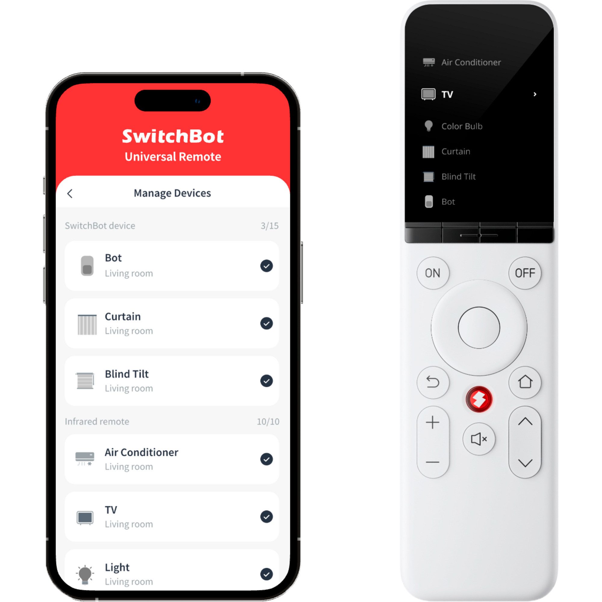 SwitchBot SwitchBot Universal Remote, Fernbedienung Fernbedienung